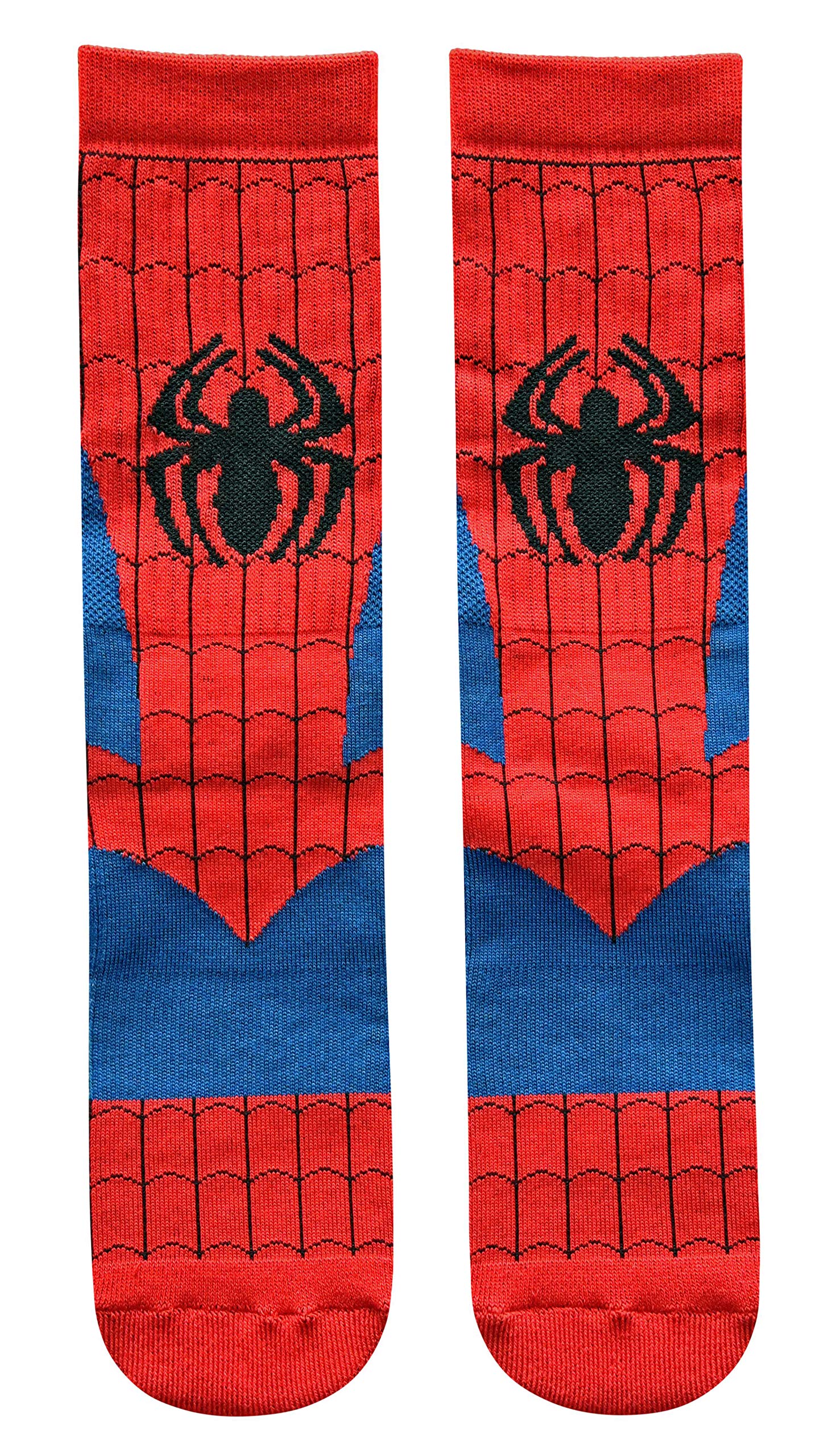 Hyp Marvel Ultimate Spider-Man Cosplay Mens Athletic Crew Socks