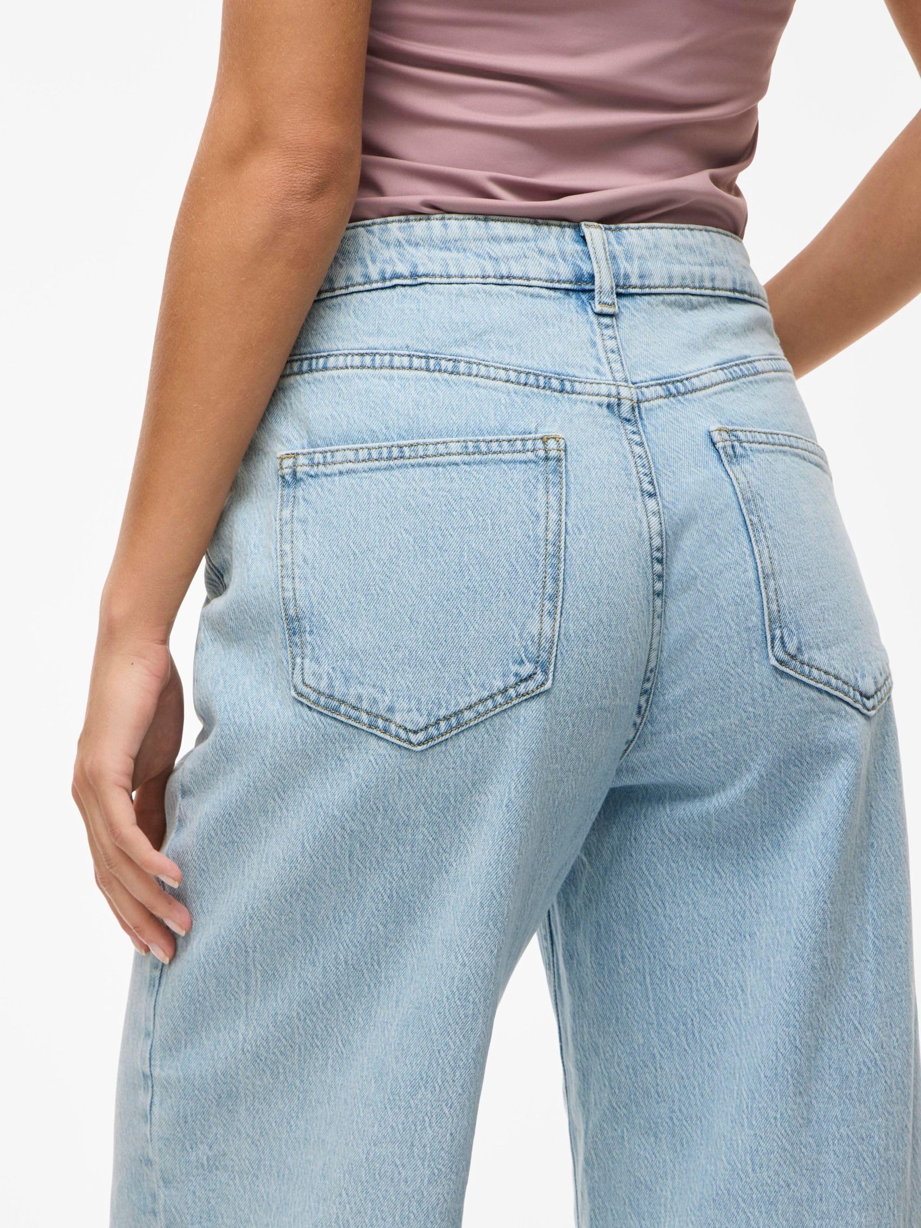 VILA Women's Vifreya Jaf Hw Jeans-Noos
