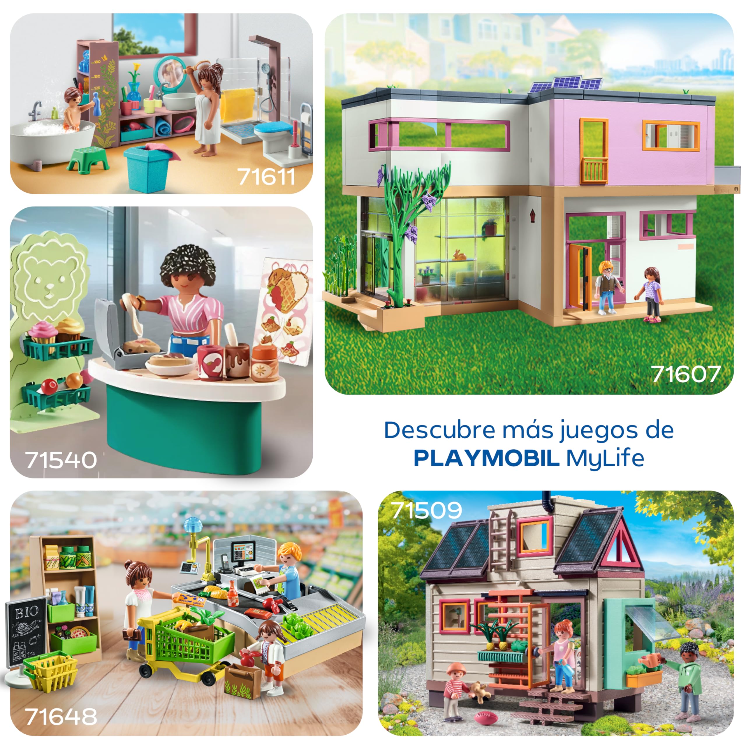 PLAYMOBIL | My Life | Fussball-Arena | Campo de fútbol con Mecanismo de Tiro y 2 porterías | Juguete de fútbol a Partir de 4 años | 72056