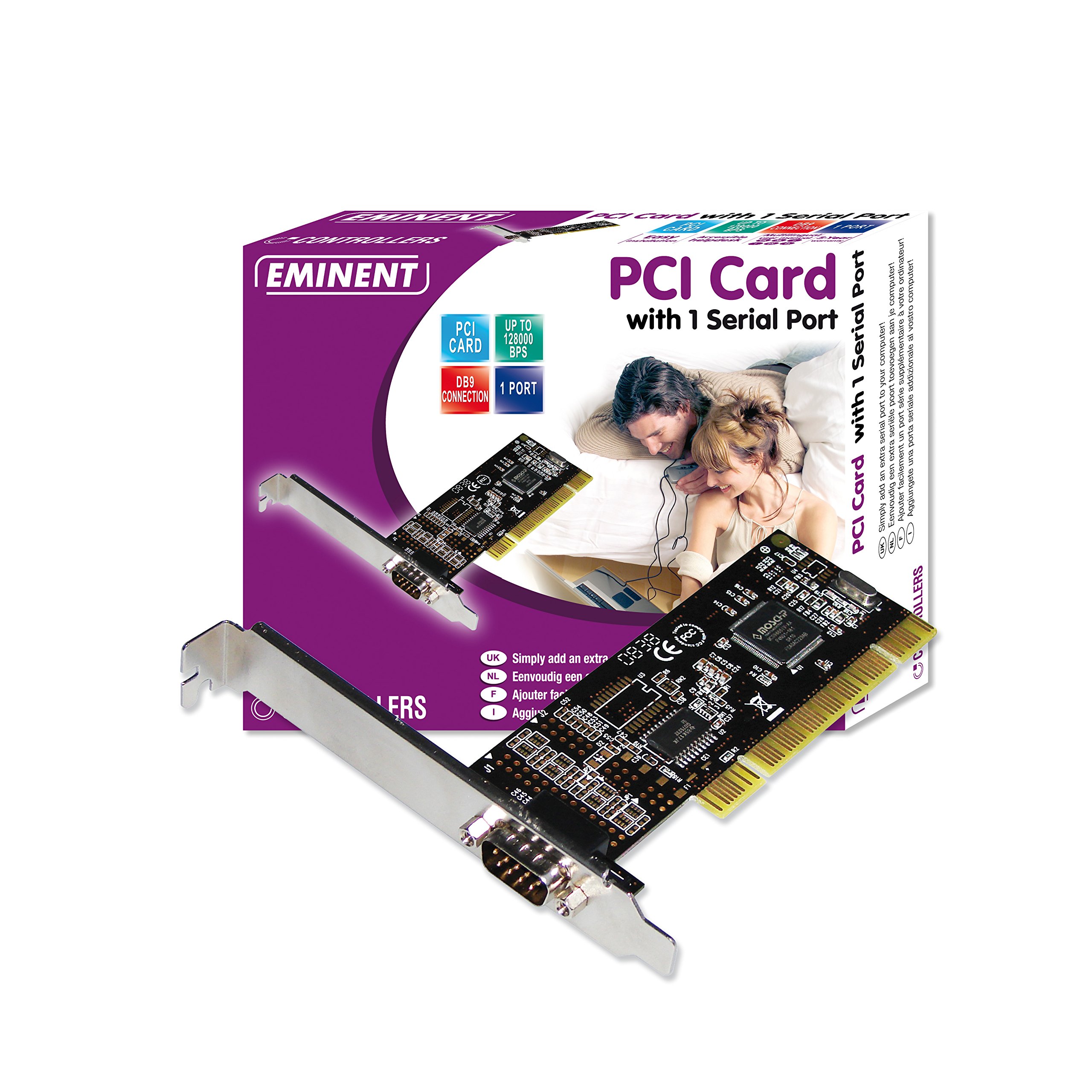 Scheda PCI Porta Seriale - Aggiunta Porta RS232/422/485 Per PC Desktop - Foto 11