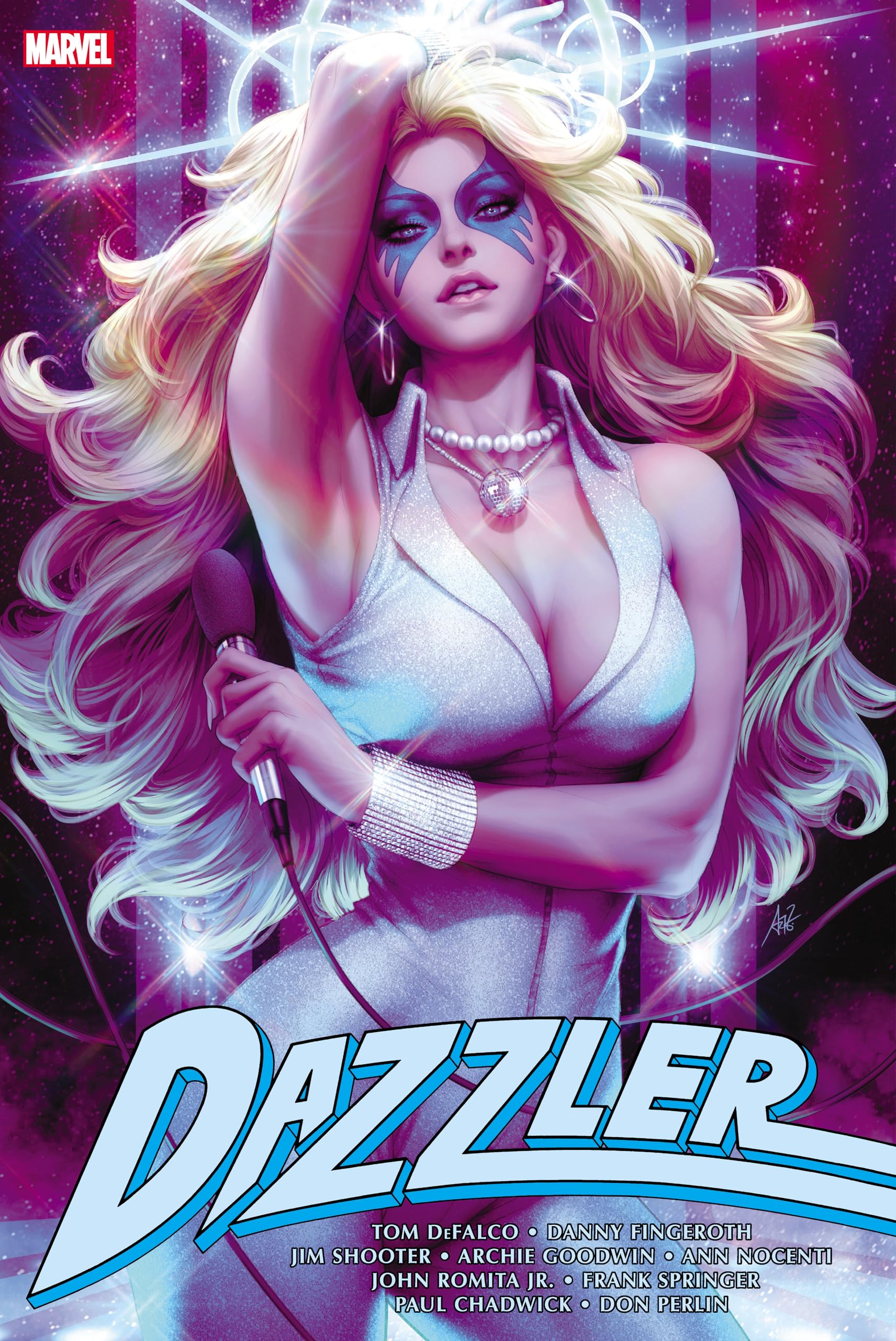DAZZLER OMNIBUS ARTGERM COVER HC Marvel Comics 9781302959609|