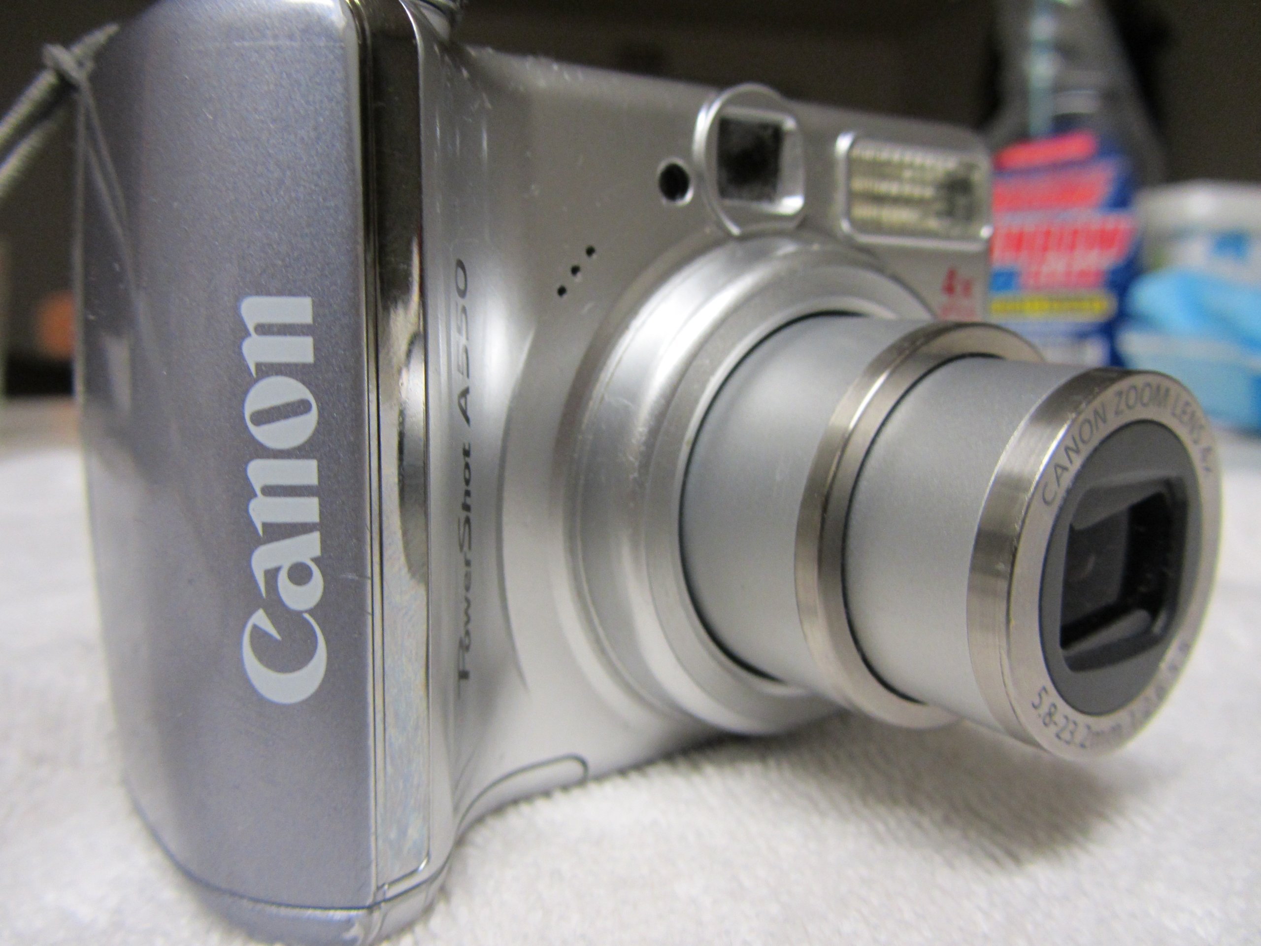 Amazon.com : Canon PowerShot A550 7.1MP Digital Camera with 4x 