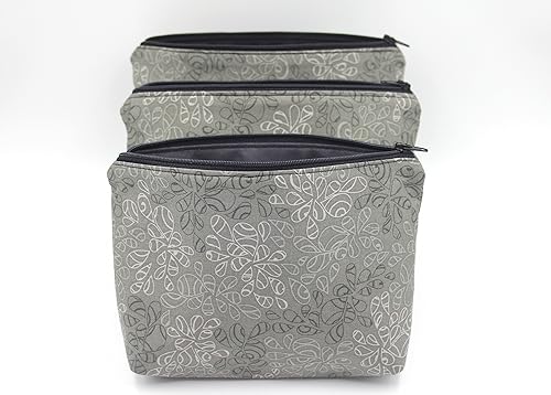 Miniatura 2 de Elements Essential Oil Bag, Cotton Zipper Pouch, Travel Bag Set, Cosmetic Cotton Bag, Makeup Bag, Toiletry Bag, Holiday Gift, Gift for Her