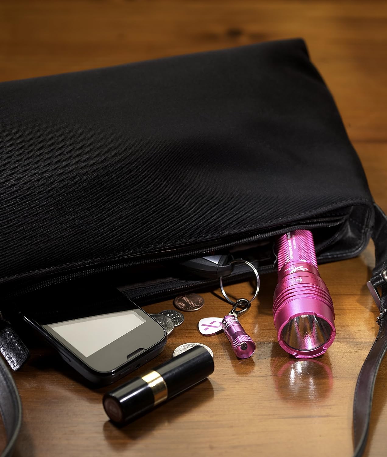 Streamlight 73003 Nano Light 10-Lumen Miniature Keychain LED Flashlight, Pink