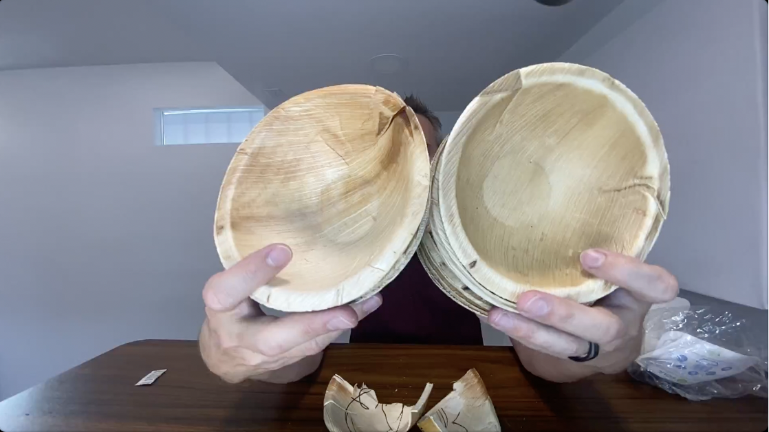 BEST Disposable Bowls? | ECO SOUL 6 inch Palm Leaf Bowl