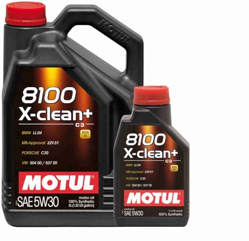 WOL 8100 X-Clean+ 5W30 C3 DPF Synthetic Engine Oil 106377 (6KG)
