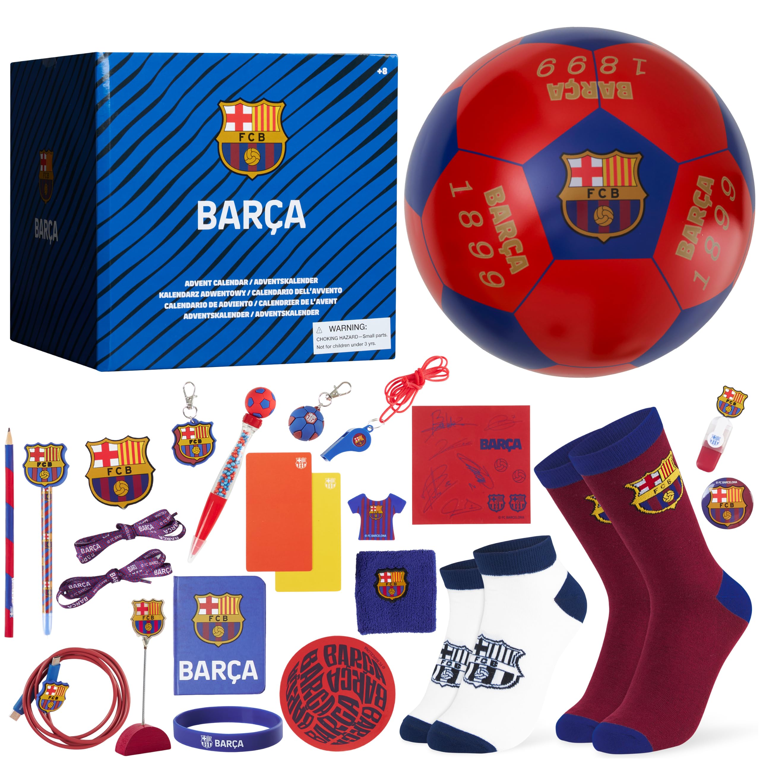 Get Trend FC Barcelona oficjalny kalendarz adwentowy piłkarski 2026, 24