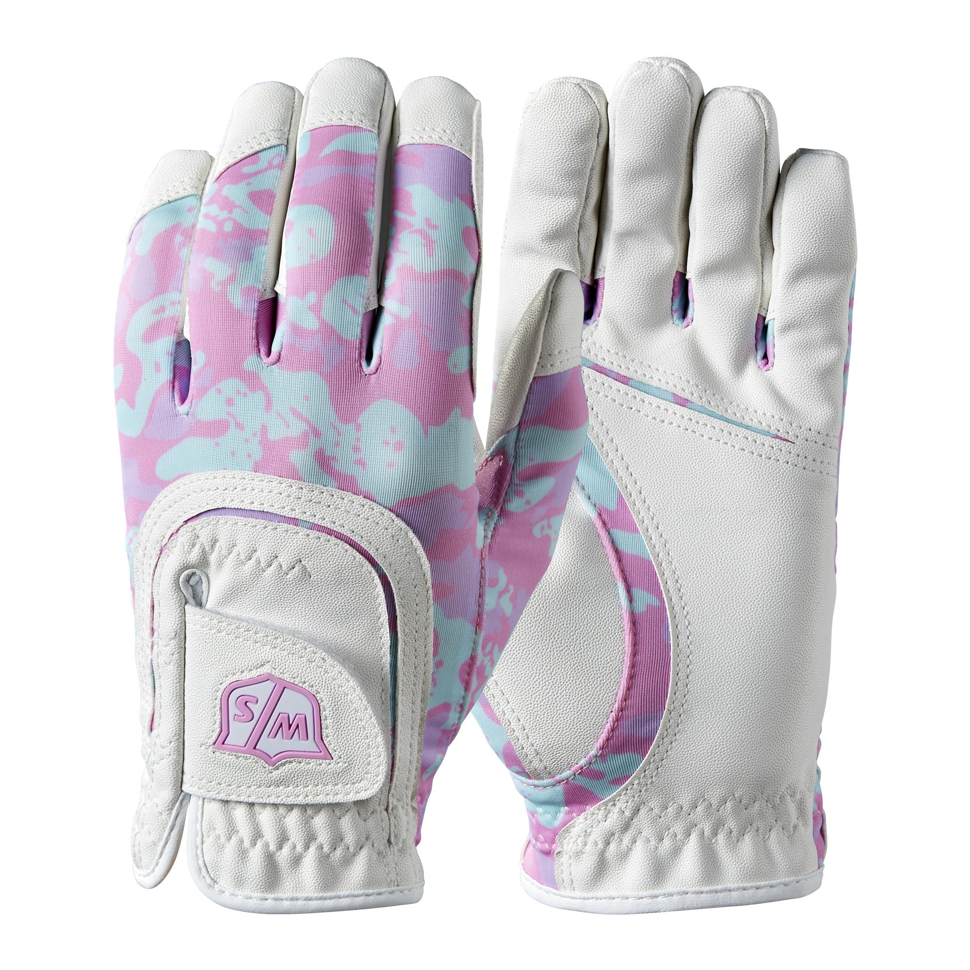 Wilson Staff Gold Glove, Fit-All JR Glove, One Size, For Adolescents, Left Hand