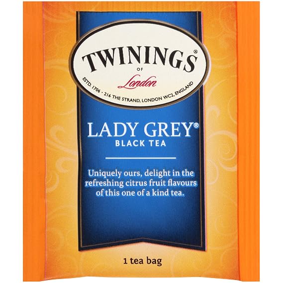 Twinings Lady Grey Black Tea, 20 Tea Bags