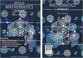 Rd Sharma Class 10 Maths 2025-26 CBSE Examinations | R D Sharma Class 10 Mathematics with MCQ Book (Set of 2 Books)