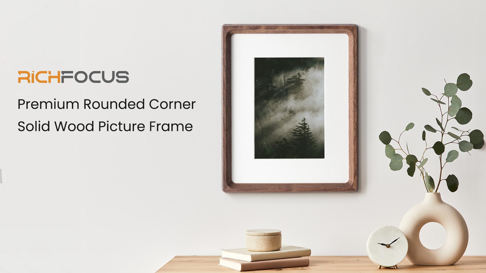 Amazon.com - RICHFOCUS 8x10 Picture Frame USA-Sourced Natural Teak