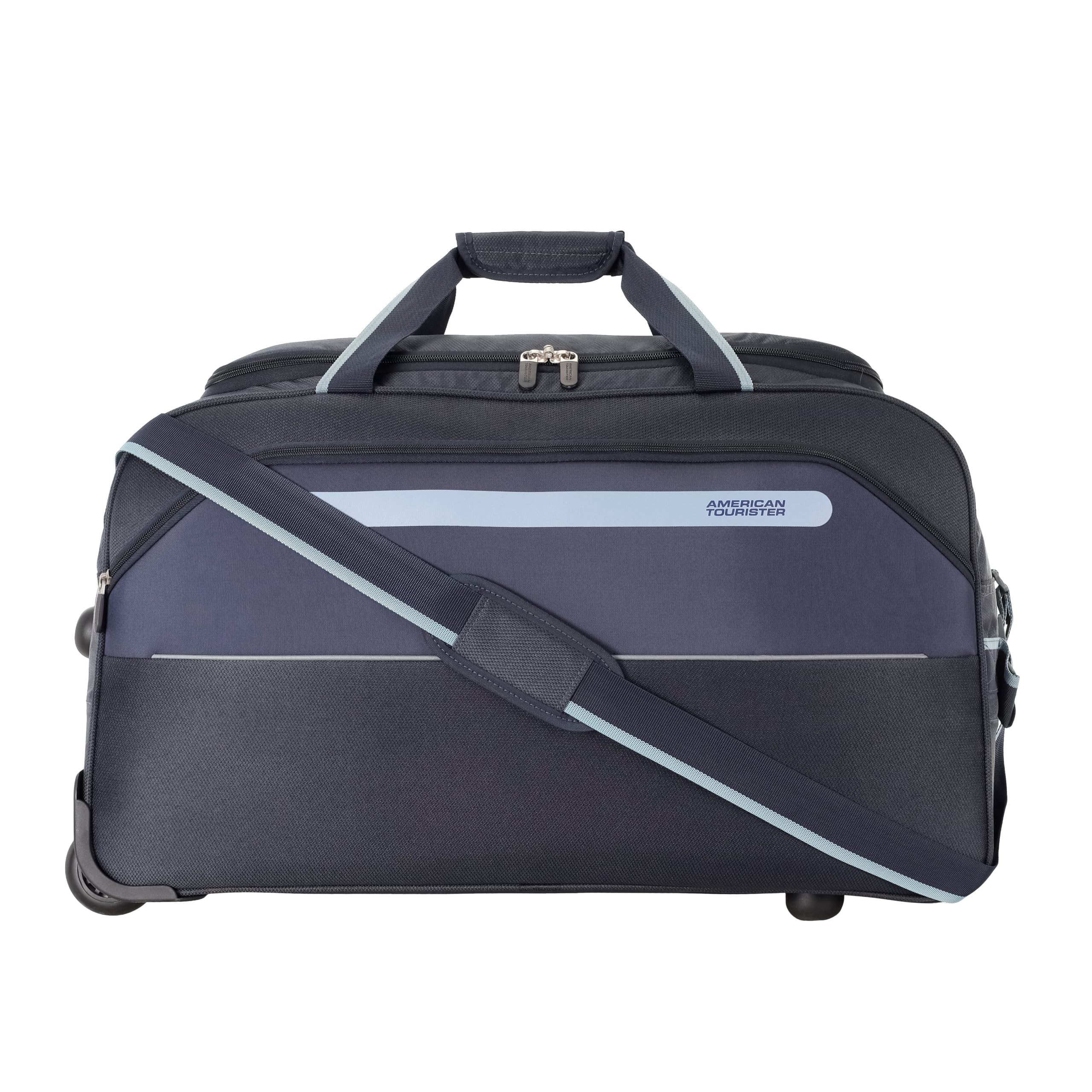 Astic Duffle Trolley Bag | Travel Duffel | Multi-Stage Trolley Handle (Grey, 62 cm)-image-49