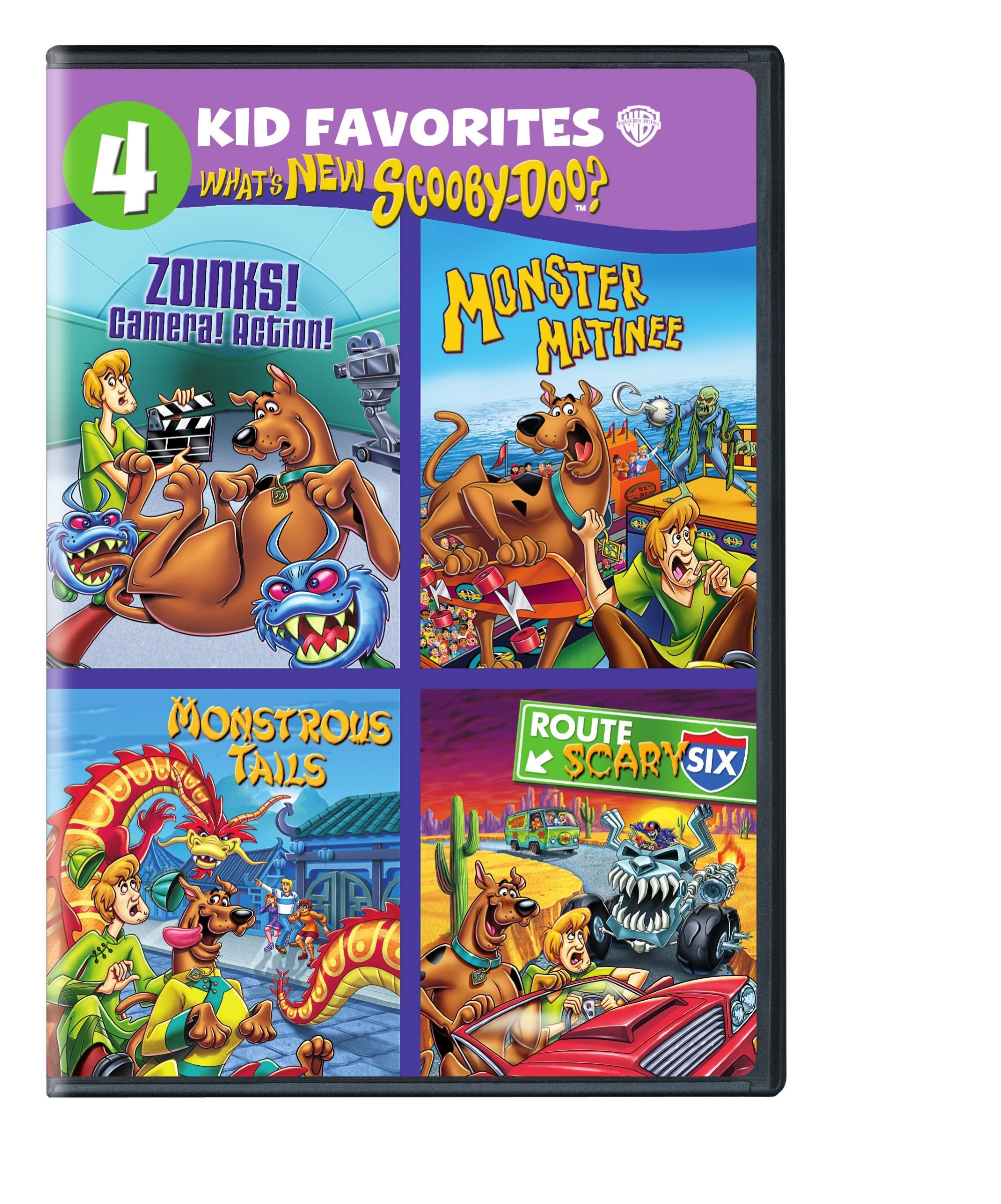 4 Kid Favorites: What's New Scooby-Doo? (DVD) [DVD]