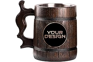 Personalized Wooden Beer Mug: A Distinct Drinking Experience