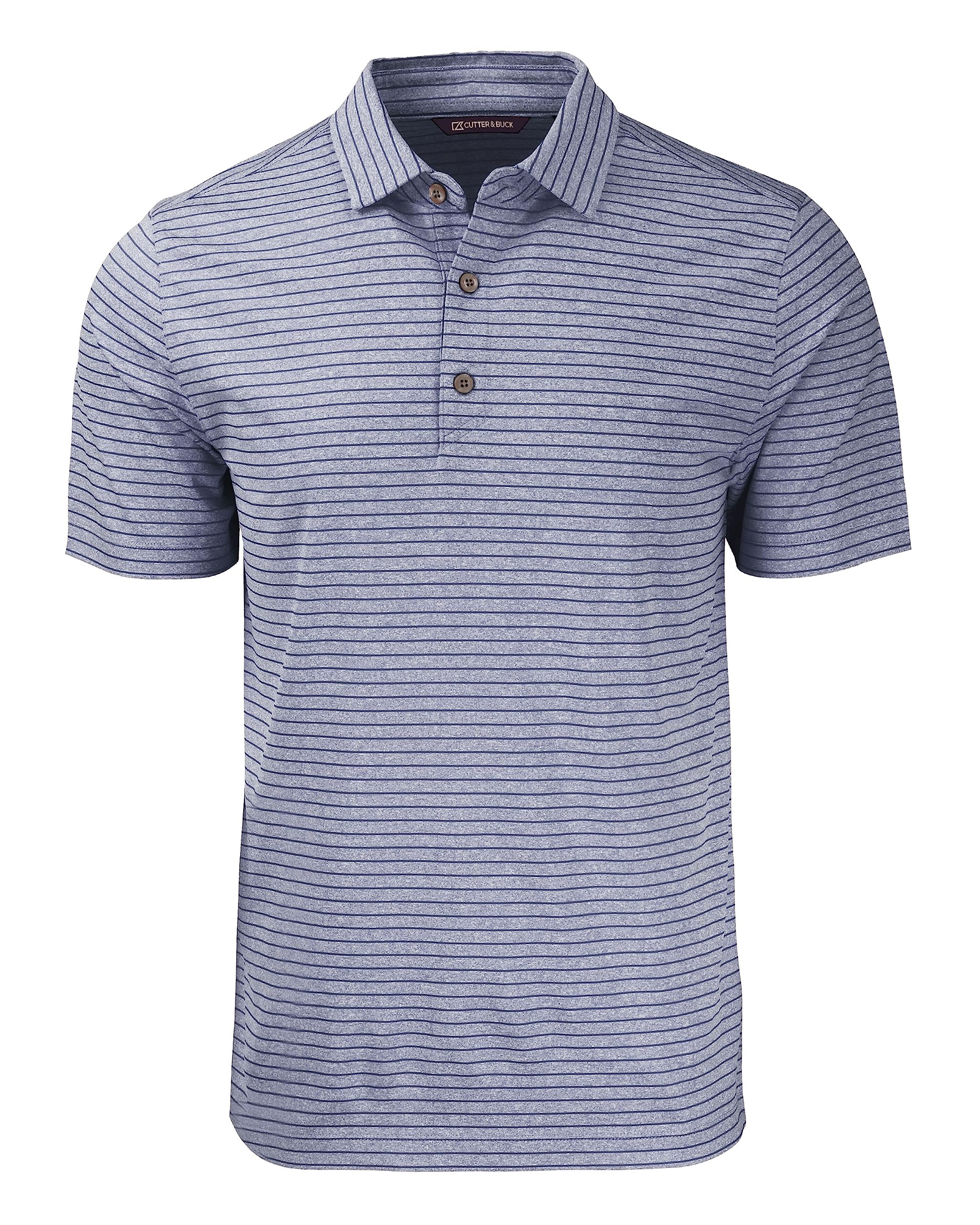 Cutter & Buck Men's Forge Eco Heather Stripe Polo