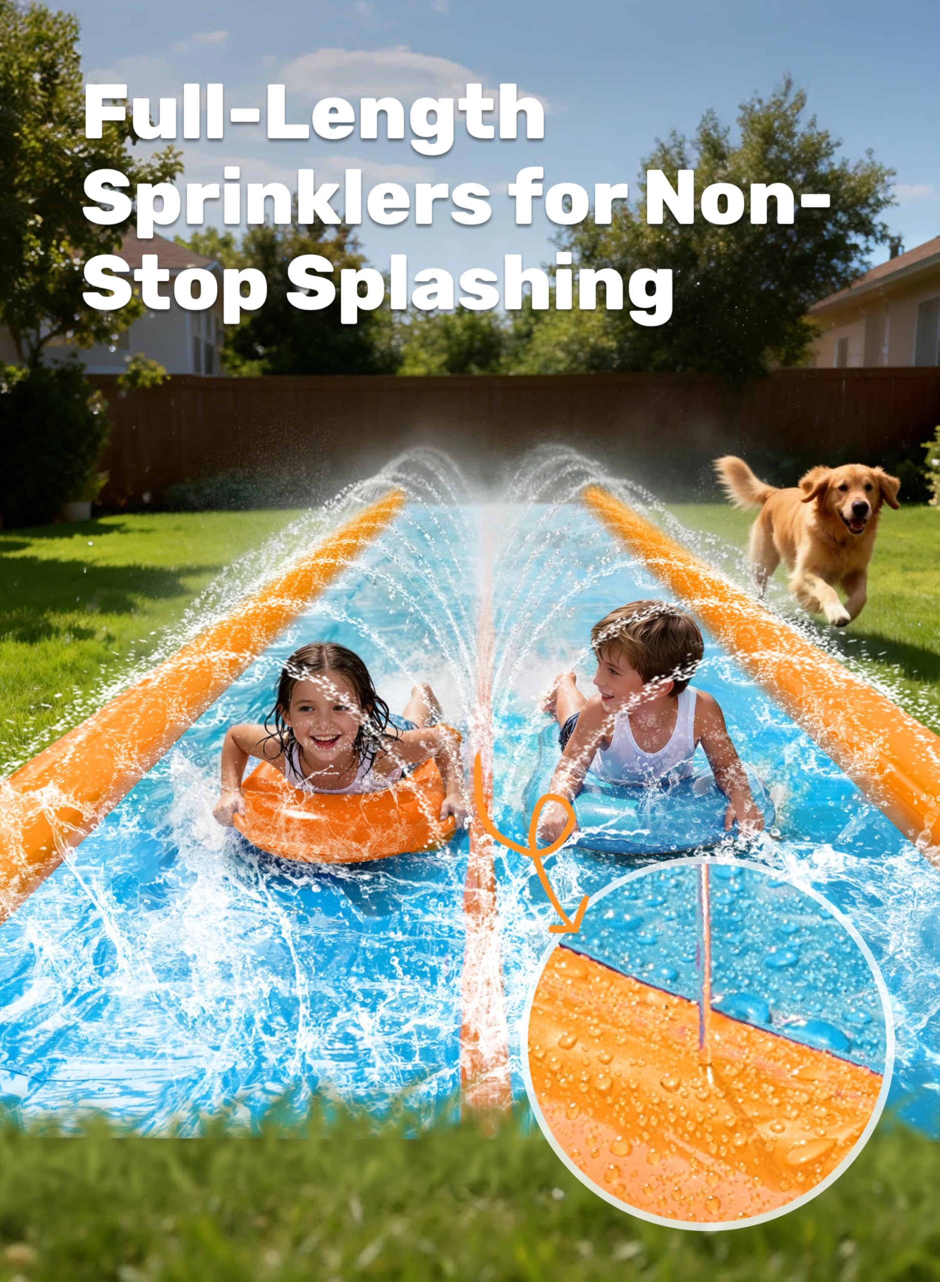 Sloosh Lawn Water Slide