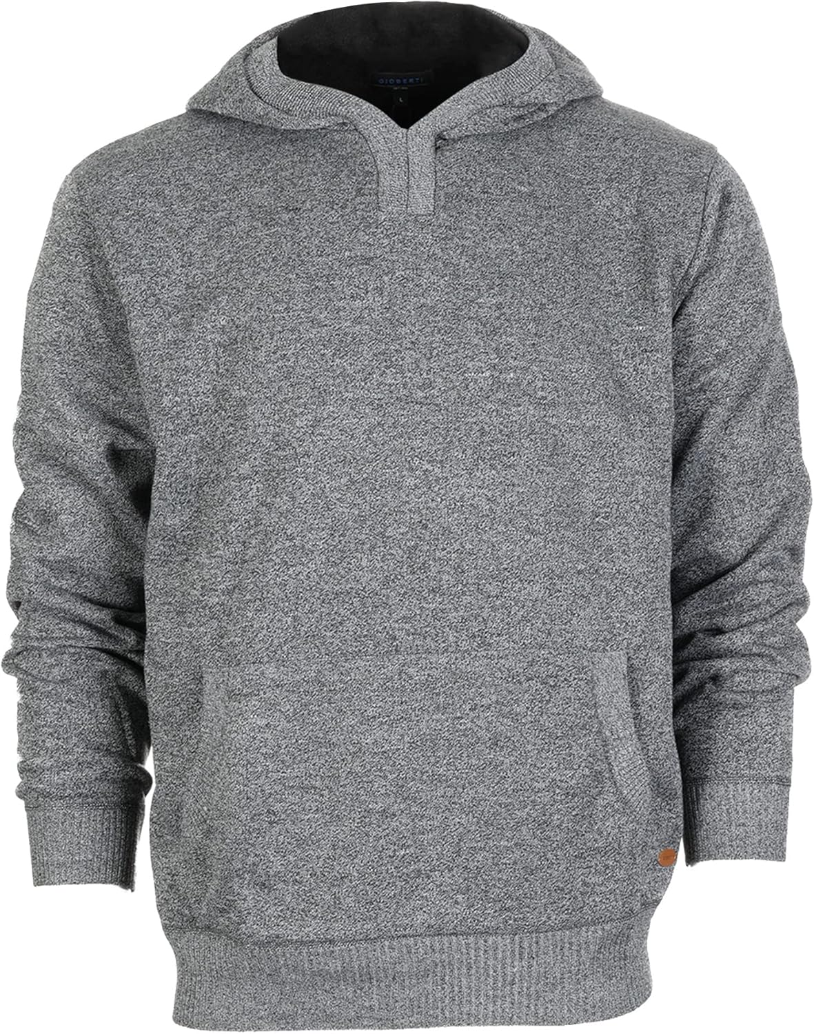 Gioberti Boys Knitted Pullover Hoodie Sweater With Velvet Underlining Gioberti Boys Knitted Pullover Hoodie Sweater With Velvet Underlining