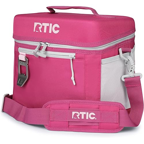 RTIC 15 Can Everyday Cooler, Soft Sided Portable Insulated Cooling for Lunch, Beach, Drink, Beverage, Travel, Camping, Picnic, for Men and Women