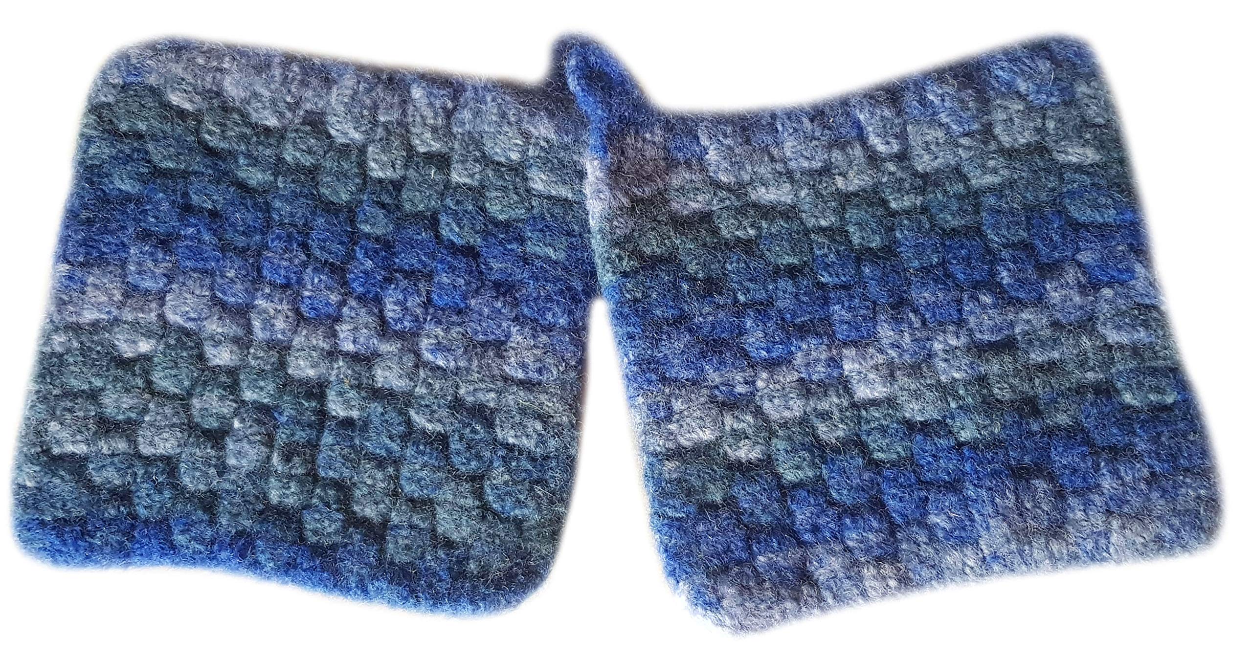10x50 Gramm Gründl Wolle Filzwolle Color mit Farbauswahl inkl. Anleitung für Topflappen (COLOR)