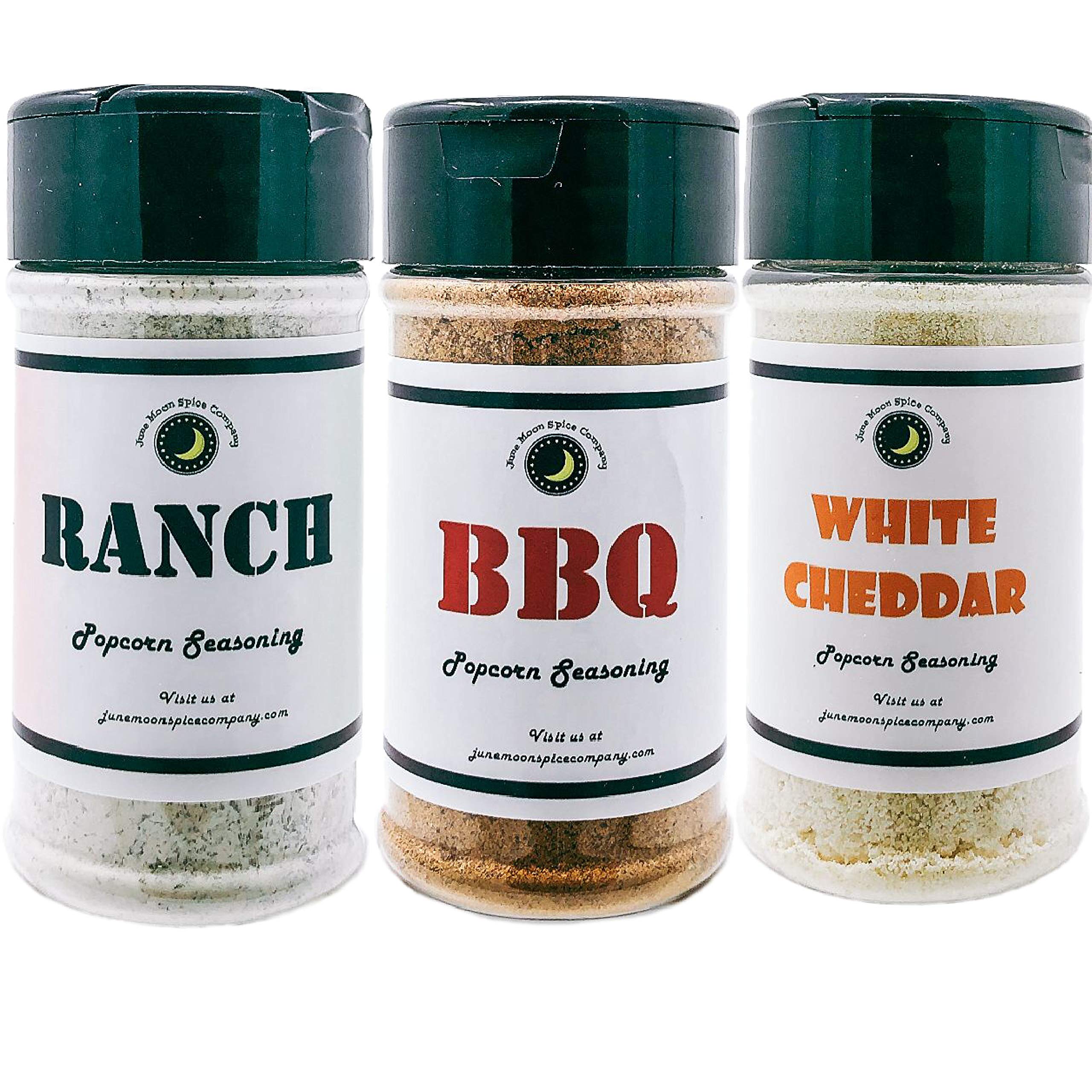 Buy Premium POPCORN SEASONING Variety 3 Pack BBQ Popcorn