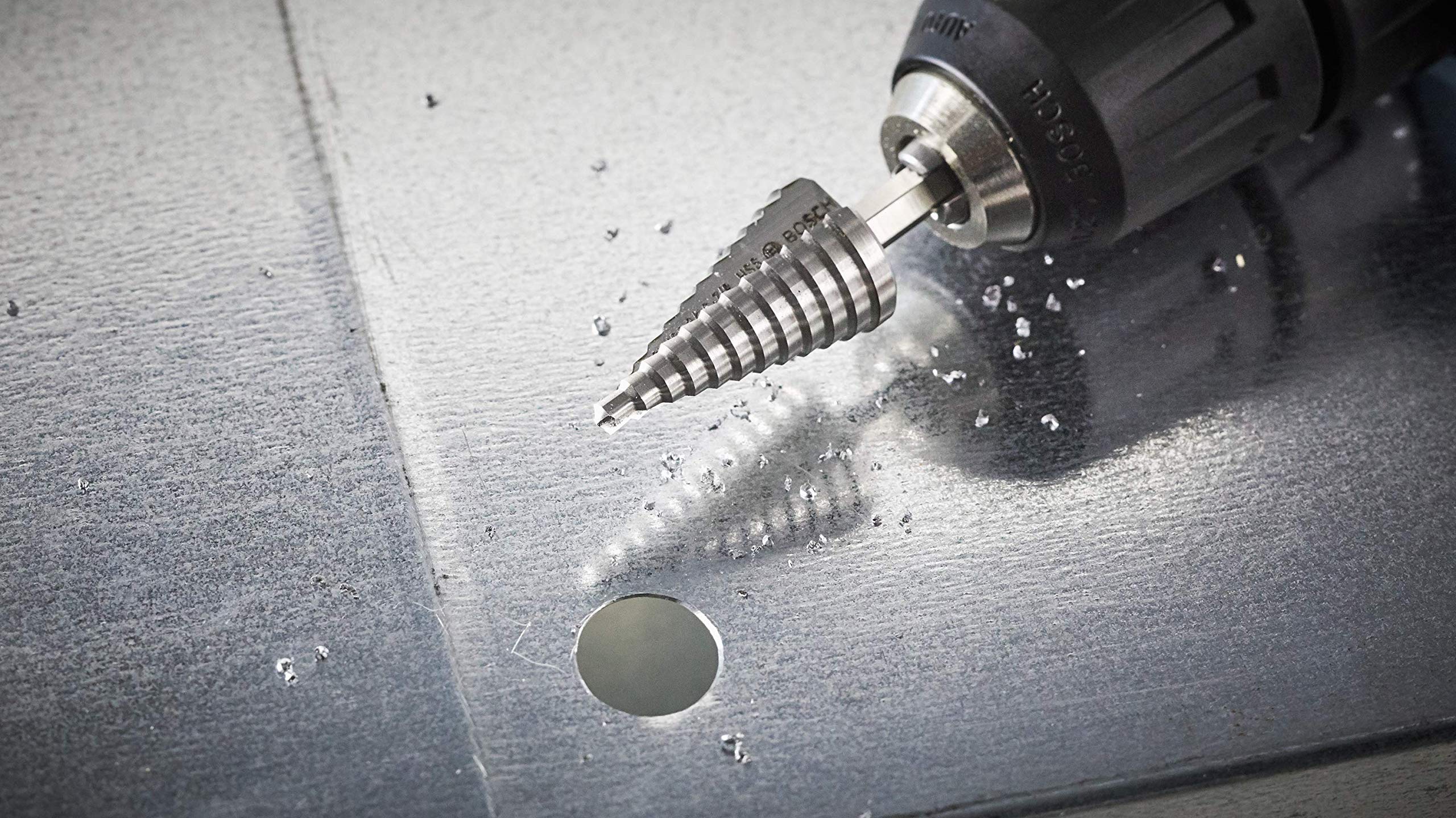 Bosch IMSDC2 3/16" a 7/8" Punta per trapano a percussione Turbo in acciaio ad alta velocità