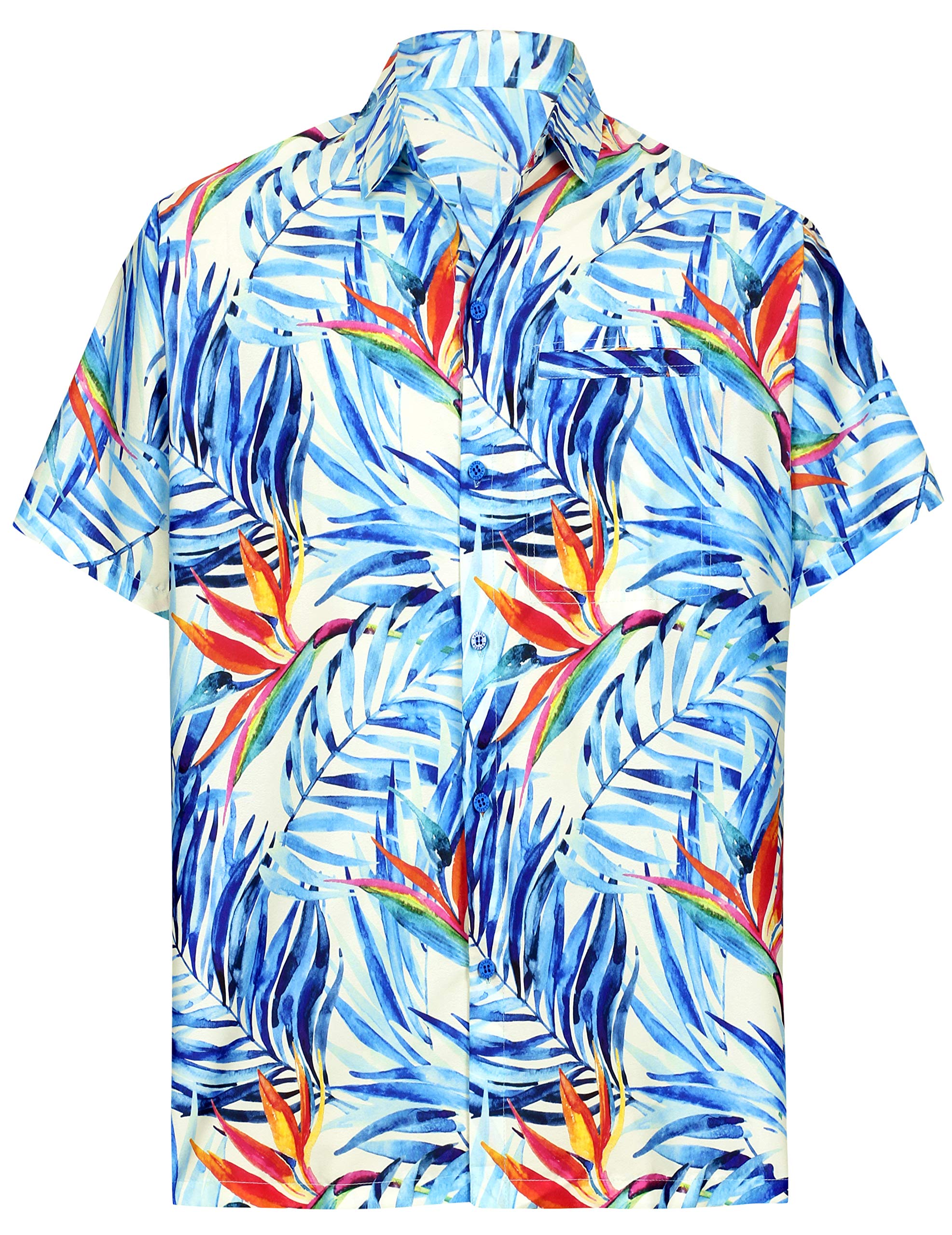 Men's 3D HD Trendy Funky Design Dress Short Sleeve Hawaiian Shirt