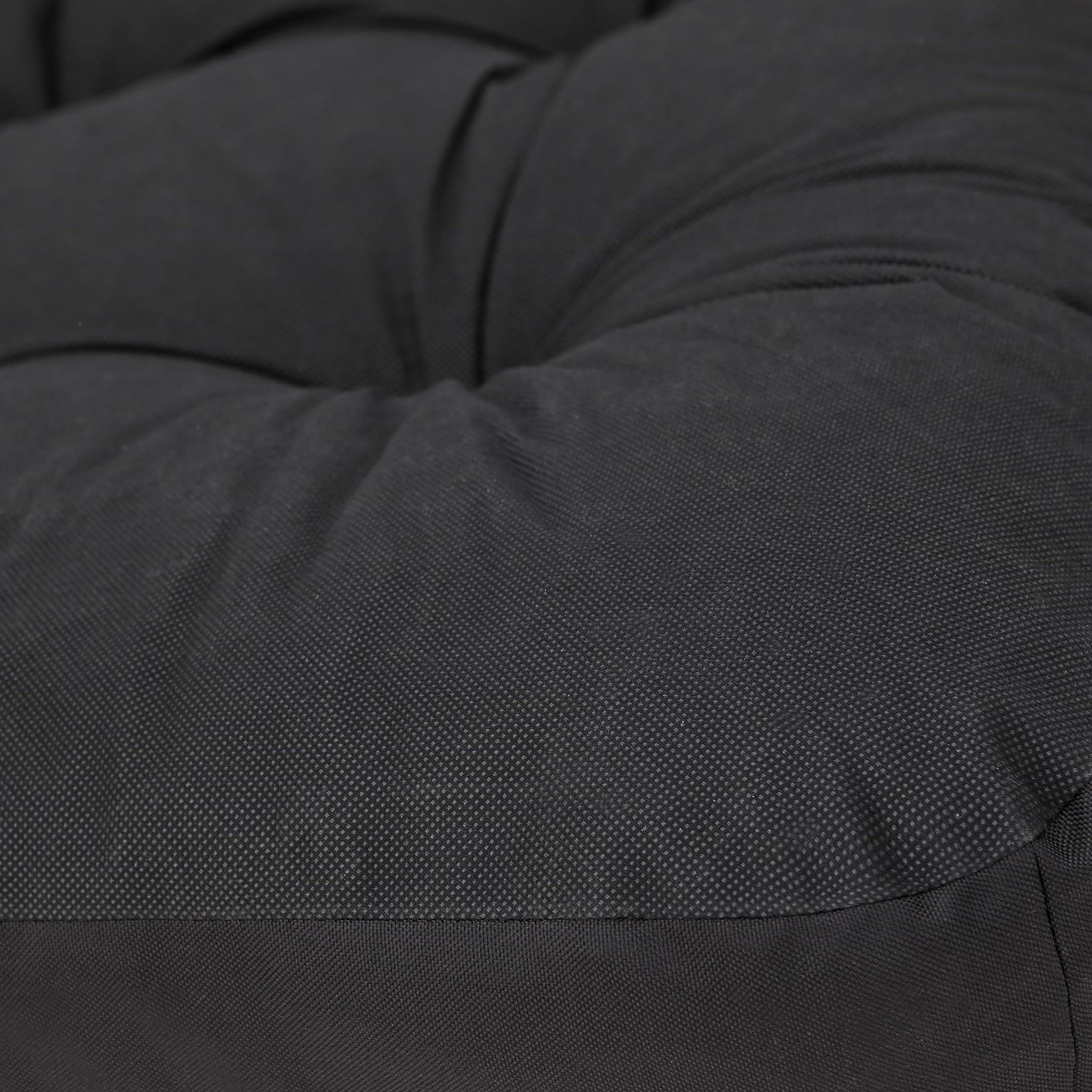 Materassino per cani e animali domestici, cuscino per cani, cuscino per cani, letto, divano, cuccia per animali domestici, morbido, materasso M – 80 x 52 cm, nero