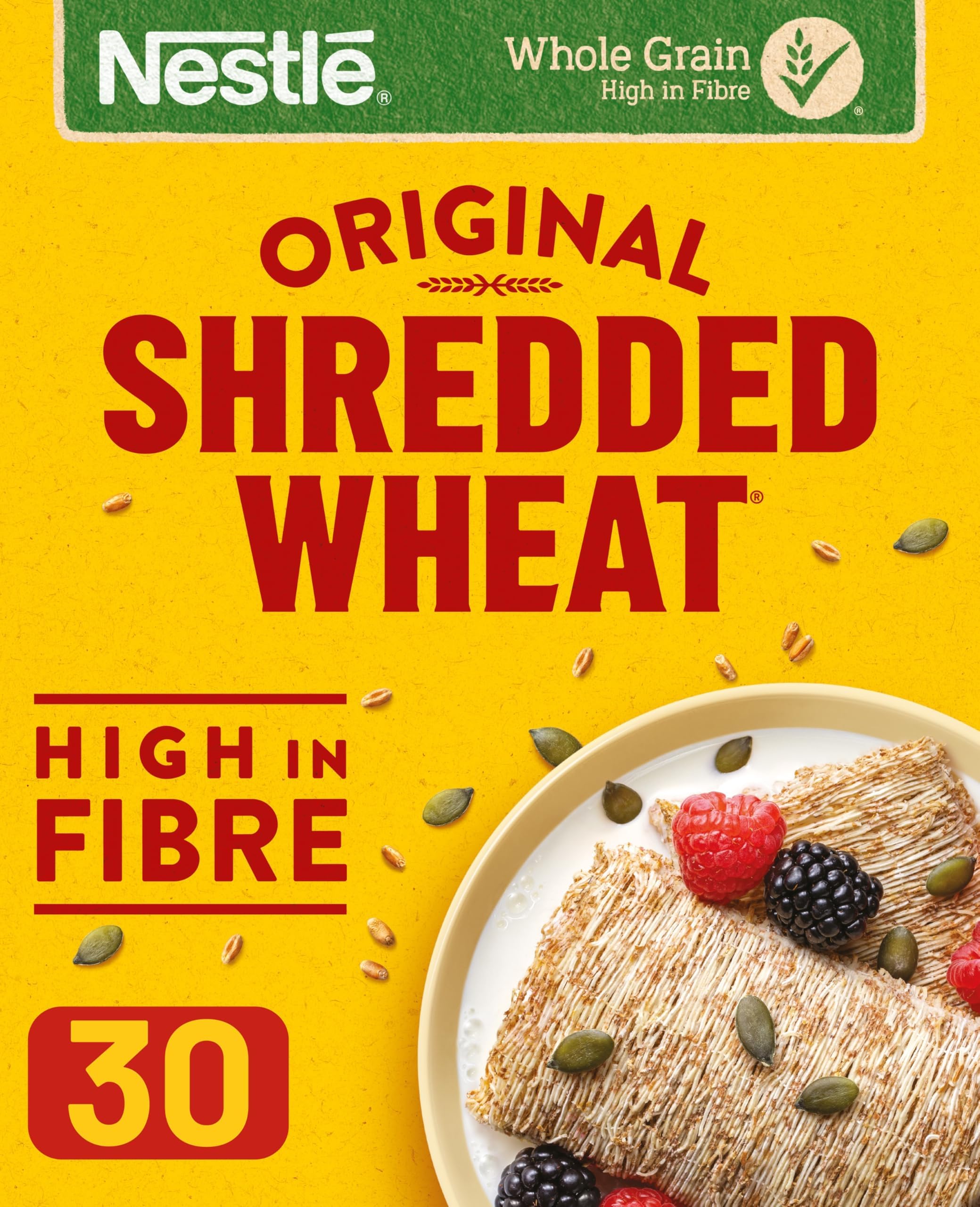 100% Shredded Wheat 30 Biscuits
