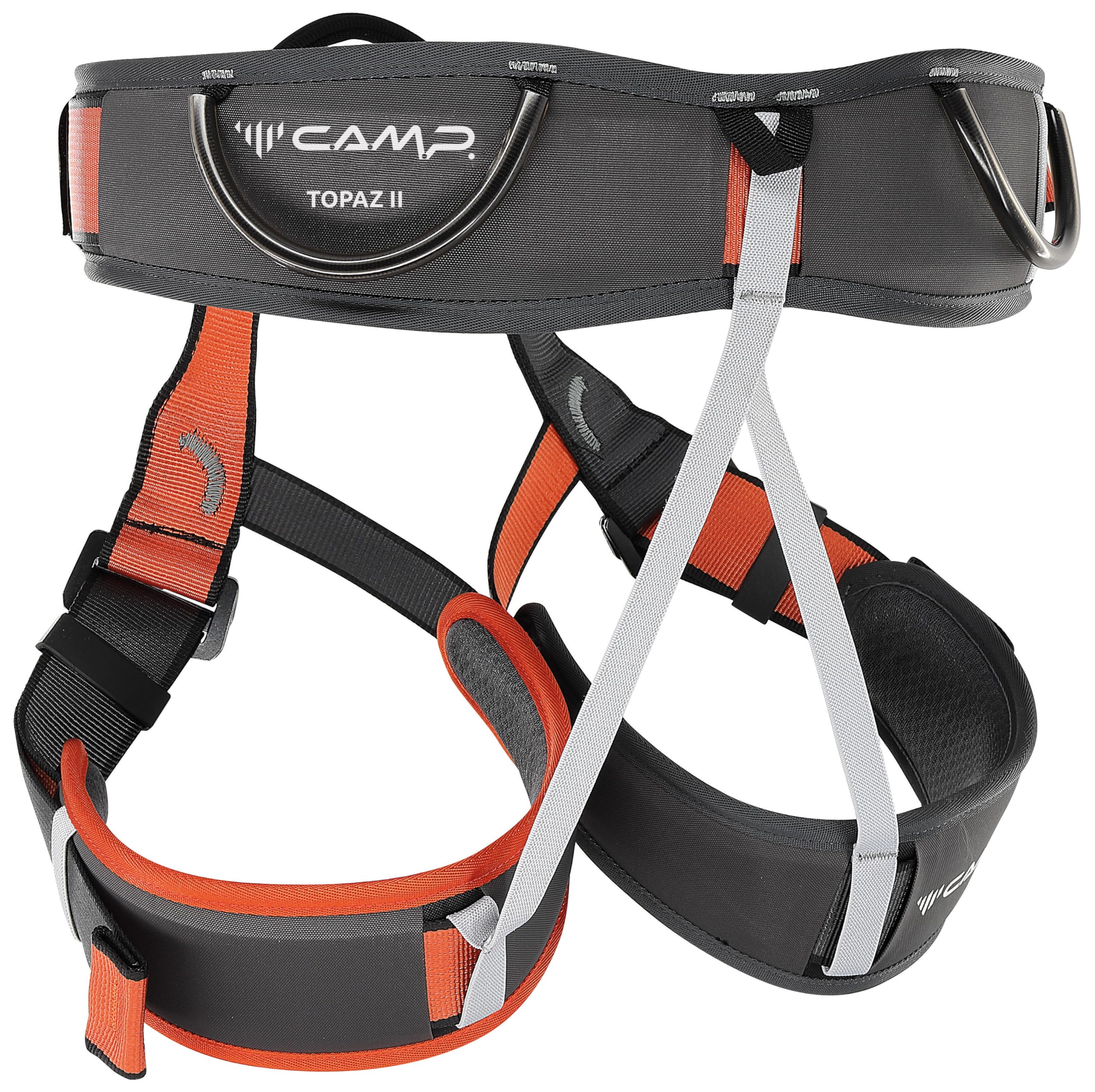 C.A.M.P. - Sportklettergurt - TOPAZ II - Einheitsgröße, Schwarz/Orange