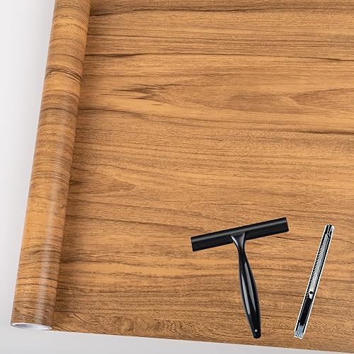 Miniatura 10 de Abyssaly Papel tapiz moderno con diseño floral rosa para despegar y pegar, 17.7 x 118 pulgadas, papel de contacto de flores rosas para decoración de