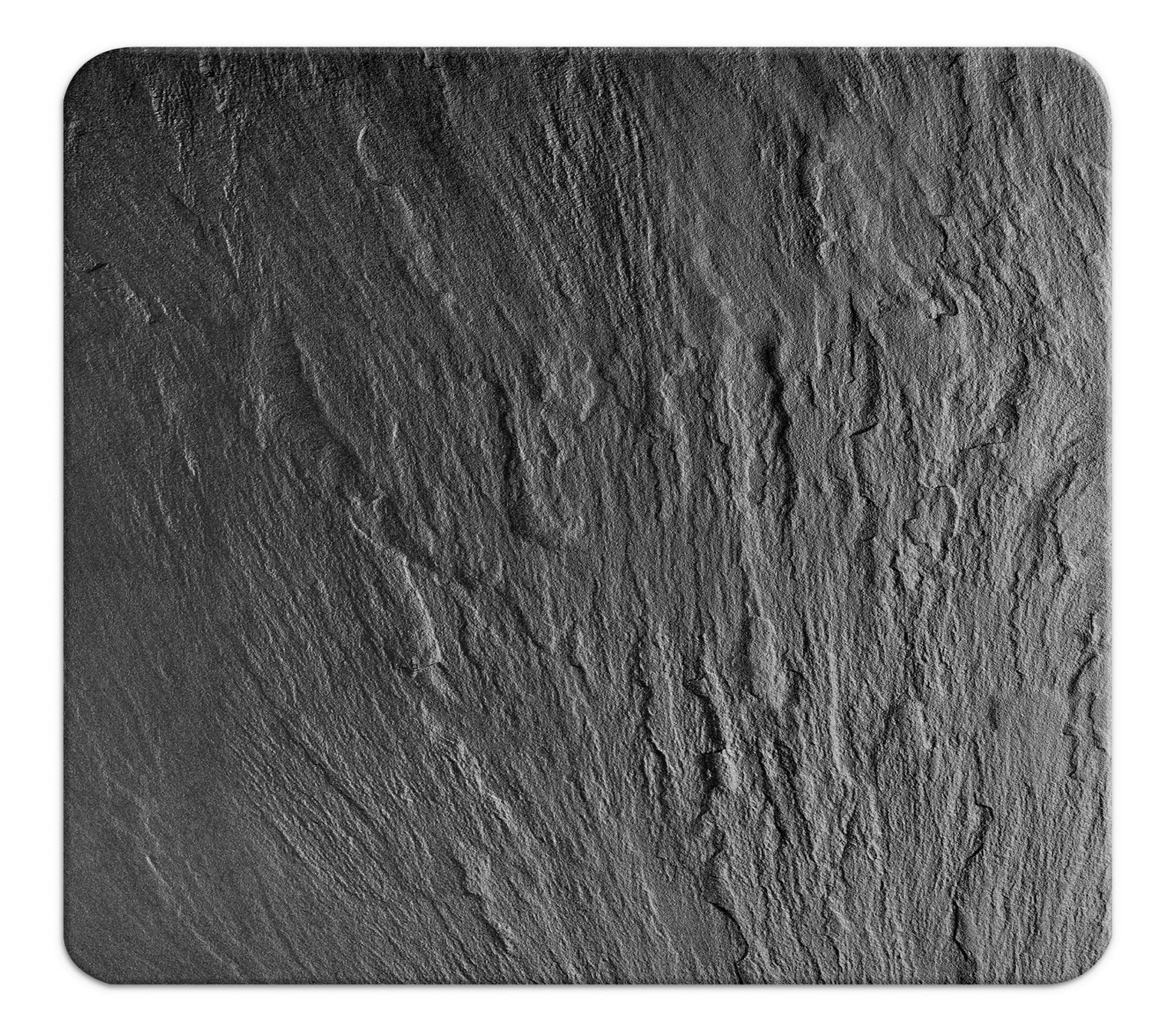 Maximex Placa multiusos Pizarra, para cocinas de vidriocerámica, Vidrio endurecido, 56 x 0.5 x 50 cm, Negro