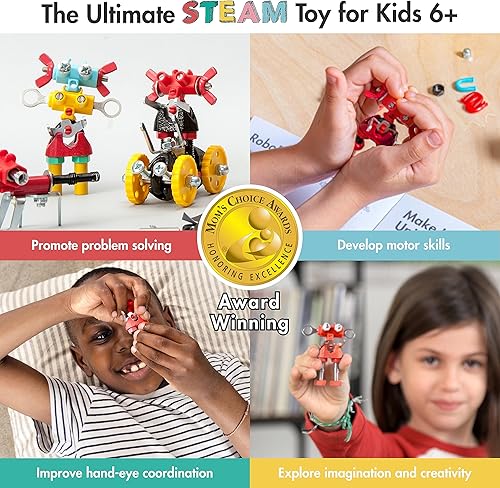 Miniatura 2 de The Off Bits Colección de robots ArtBit + InfoBit STEM Toys para niños mayores de 6 años, juegos de construcción de juguetes atractivos y creativos