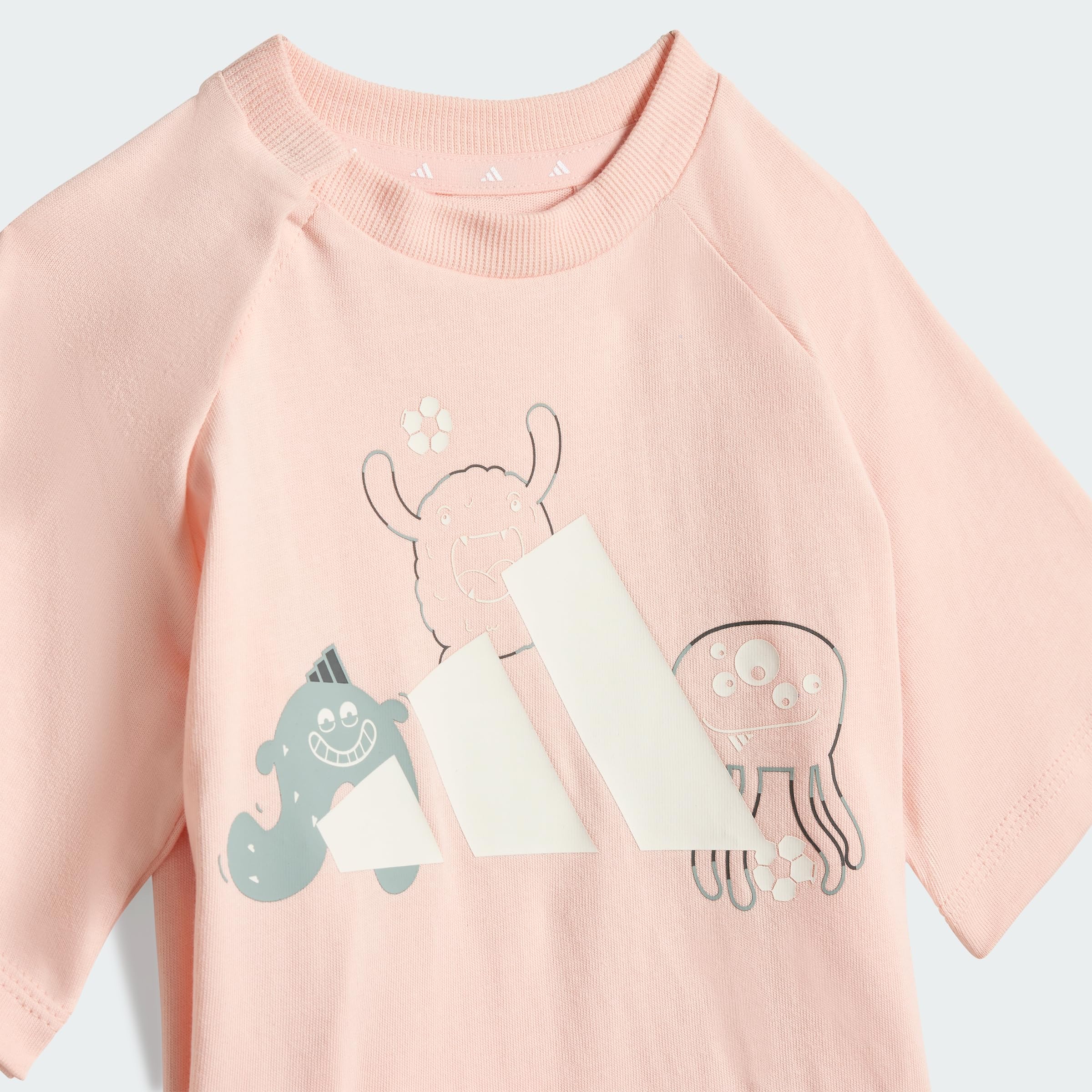 adidas Unisex Kids' CONJUNTO CON CAMISETA TIRO_NSTER