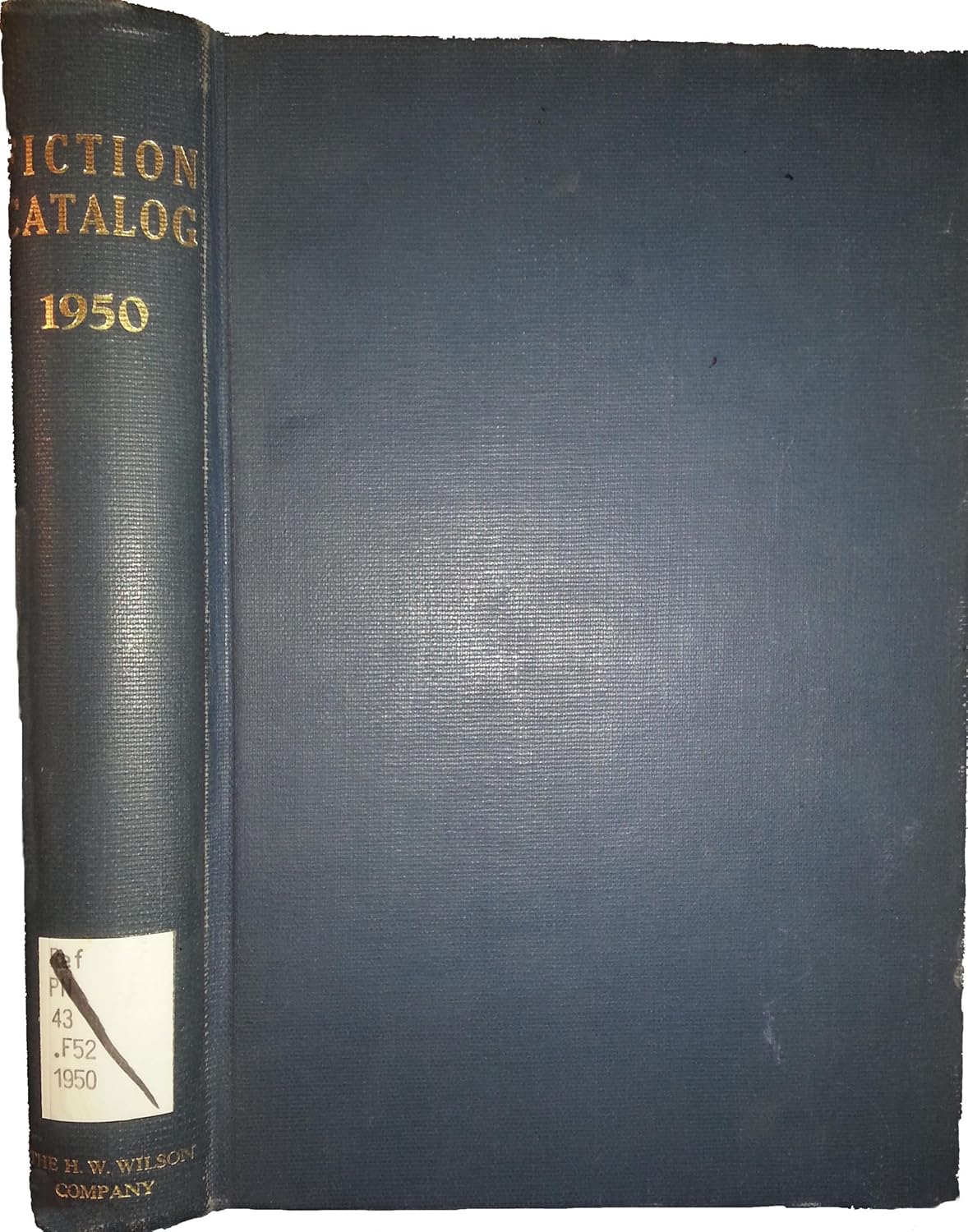 Fiction Catalog 1950 Edition Dorothy Cook and Estelle Fidell Amazon