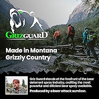 Vista 8 de Bear Spray con funda de 40 pies de alcance, máxima resistencia, espray registrado por la EPA para osos, leones de montaña, coyotes, perros y alces