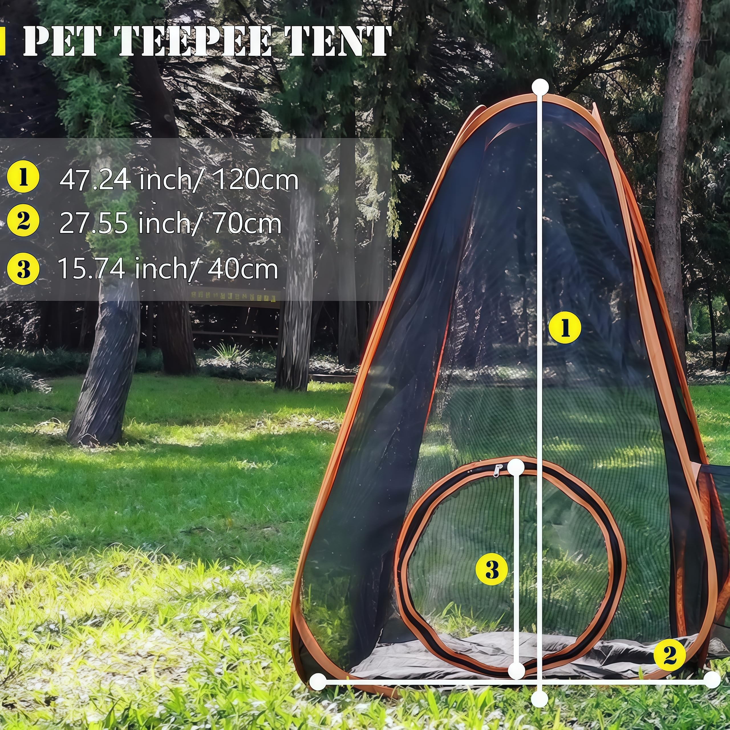 Gabinetes 6 en 1 para gatos al aire libre, tiendas de campaña portátiles de malla desplegables, túneles de juego al aire libre para mascotas para gatos grandes, conejos, hurones, animales pequeños de