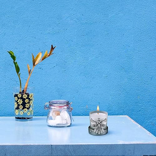 Miniatura 3 de Portavelas con temática de ángel de la colección Regal Favor [Juego de 1]