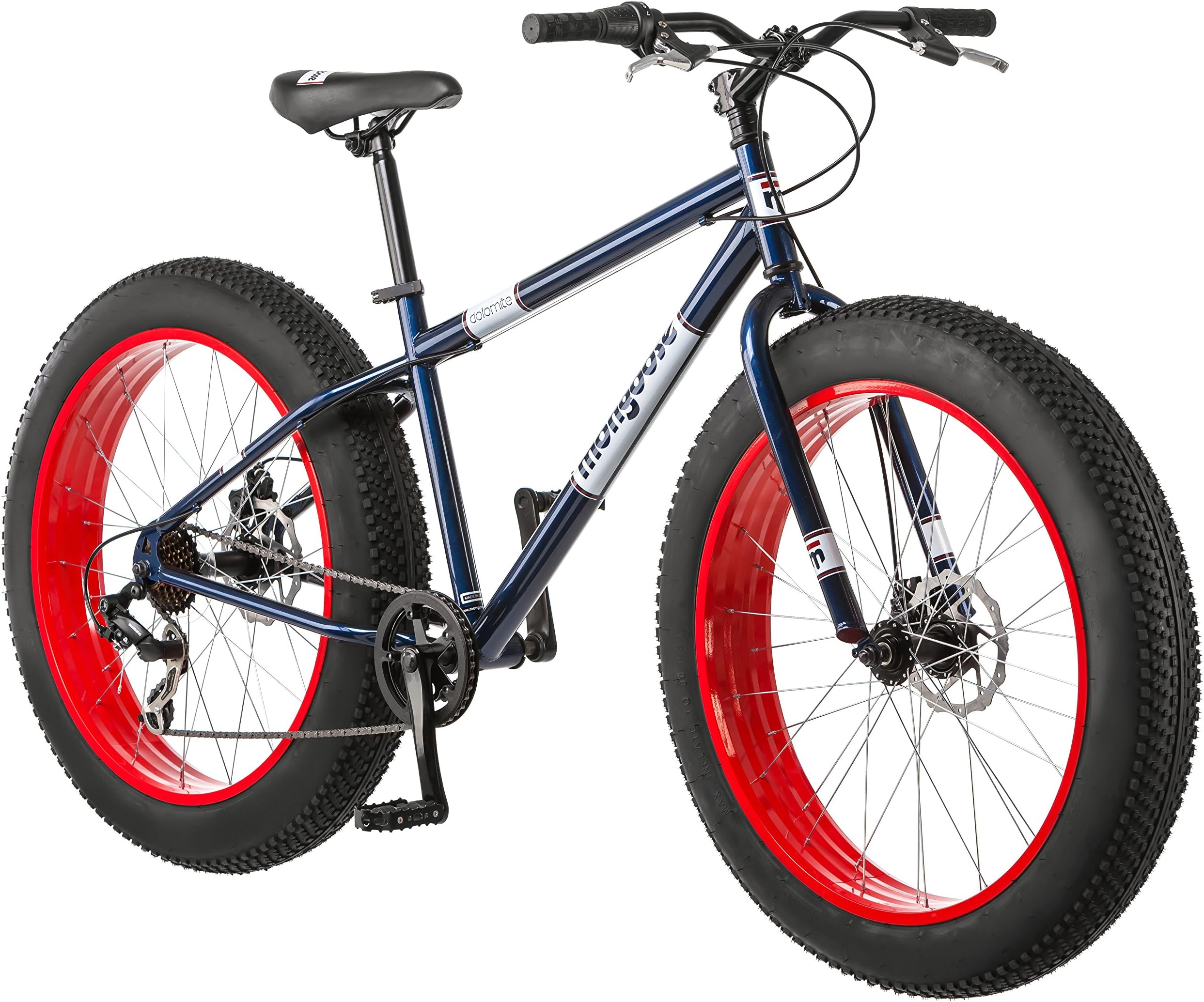 Mongoose Dolomite Fat Tire Mens Mountain Bike