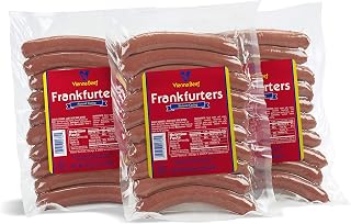 Vienna Beef Natural Casing Hot Dogs - Authentic Chicago-Style Franks, 10/Pack (3 Packs, 30 Total, 6" 8/lb)