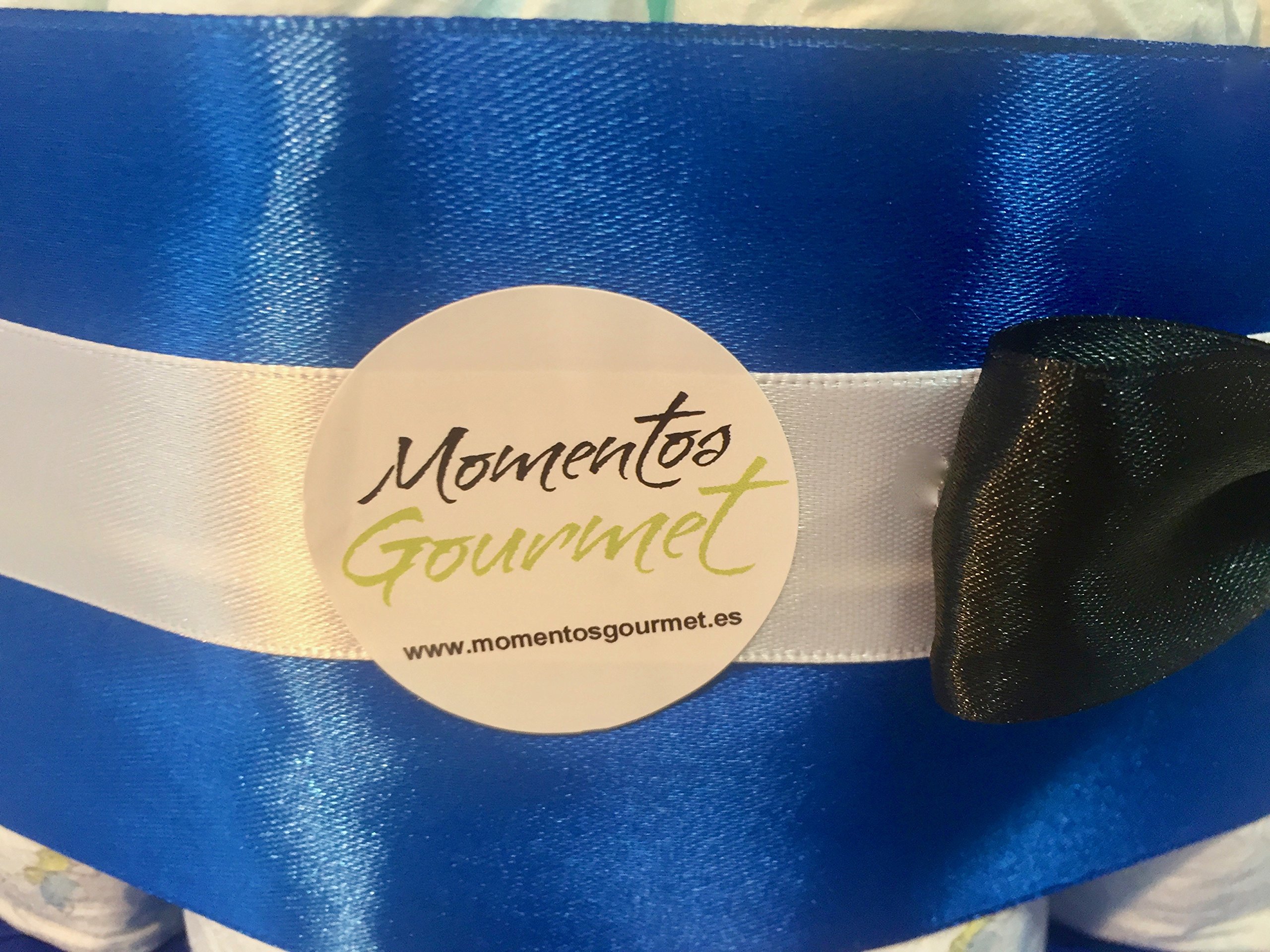 Tarta de pañales Barrio Sésamo Monstruo de las galletas (Talla 3 (4-9 kg) by MomentosGourmet Añade tu dedicatoria personalizada. Regalo para bebé muy práctico. Cesta Canastilla recién nacido.