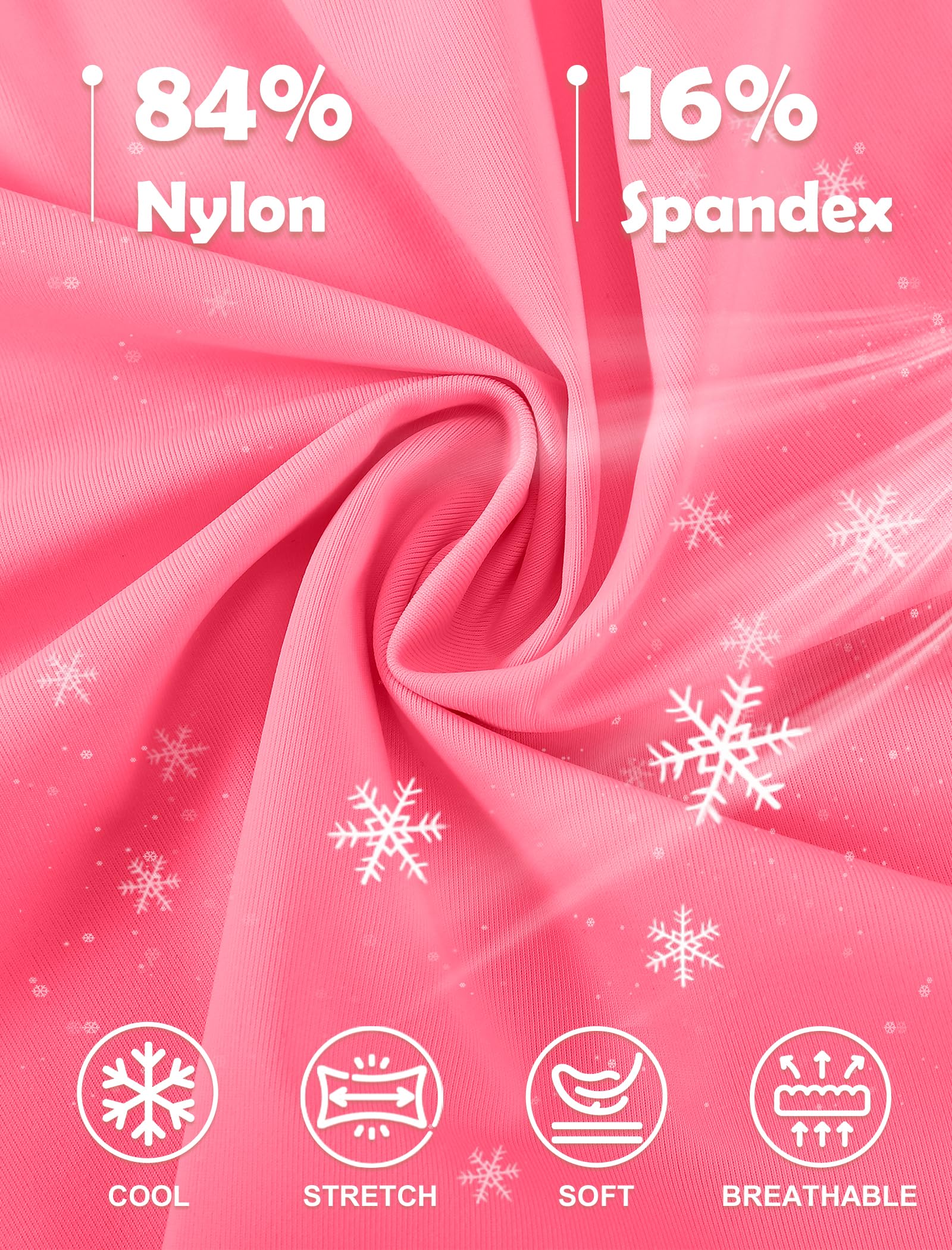 EXARUS Girls Tennis Skirts Athletic Skorts with Pockets Kids Skort Golf Cheer Dance Skirt Tiered Mini High Waisted Running Shorts Flowy Candy Pink 14Y