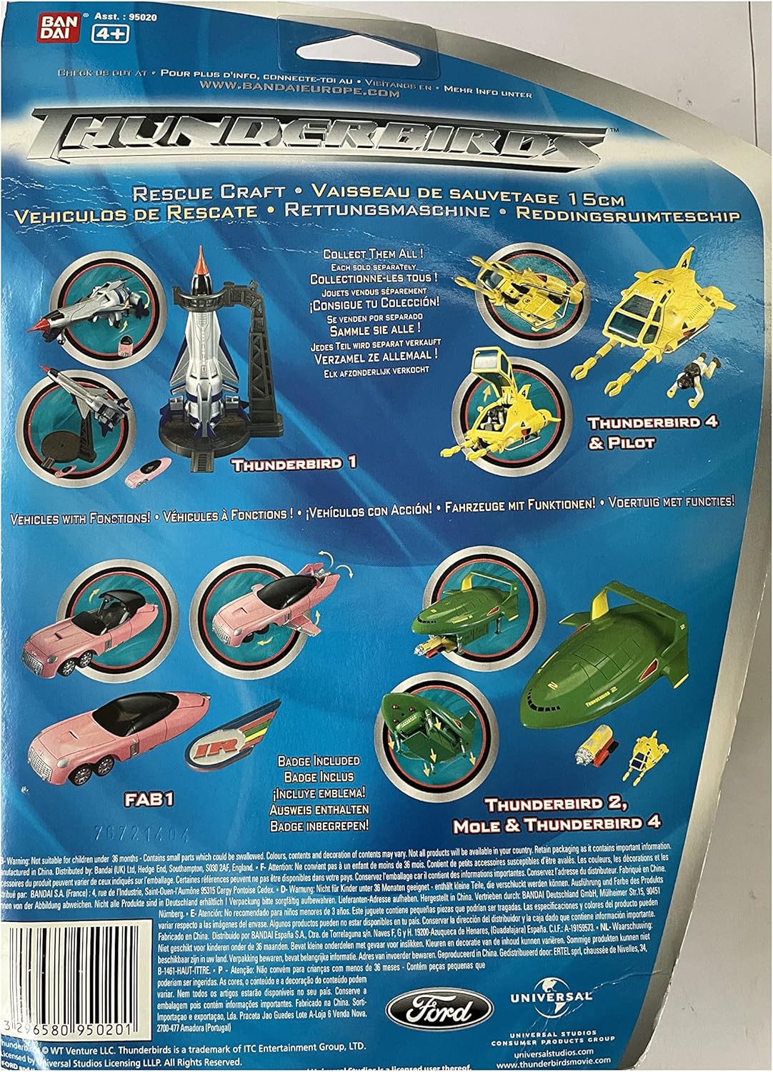 Rescue mechanic Thunderbird No. 4 (japan import)
