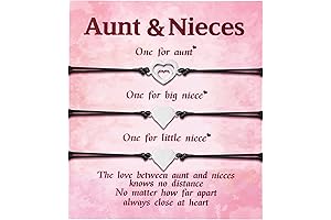 Matching Aunt Niece Bracelets - A Heartfelt Bond