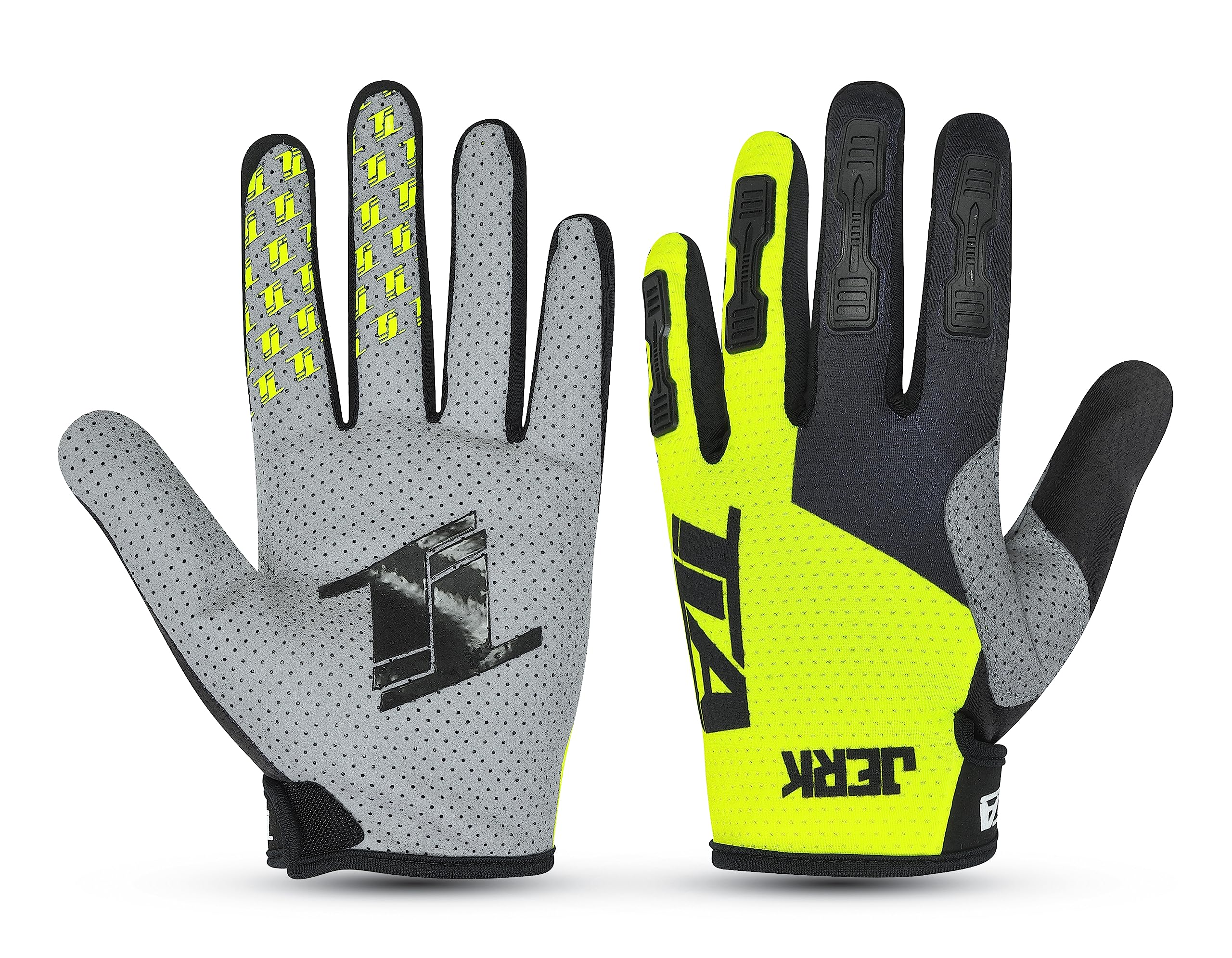 TLA HARK Motorhandschoenen voor motorcross, mountainbike, enduro, trial, BMX, uniseks, voor heren, dames en jongeren, motor- en fietskleding, elastisch, licht, ademend en slijtvast, XXS