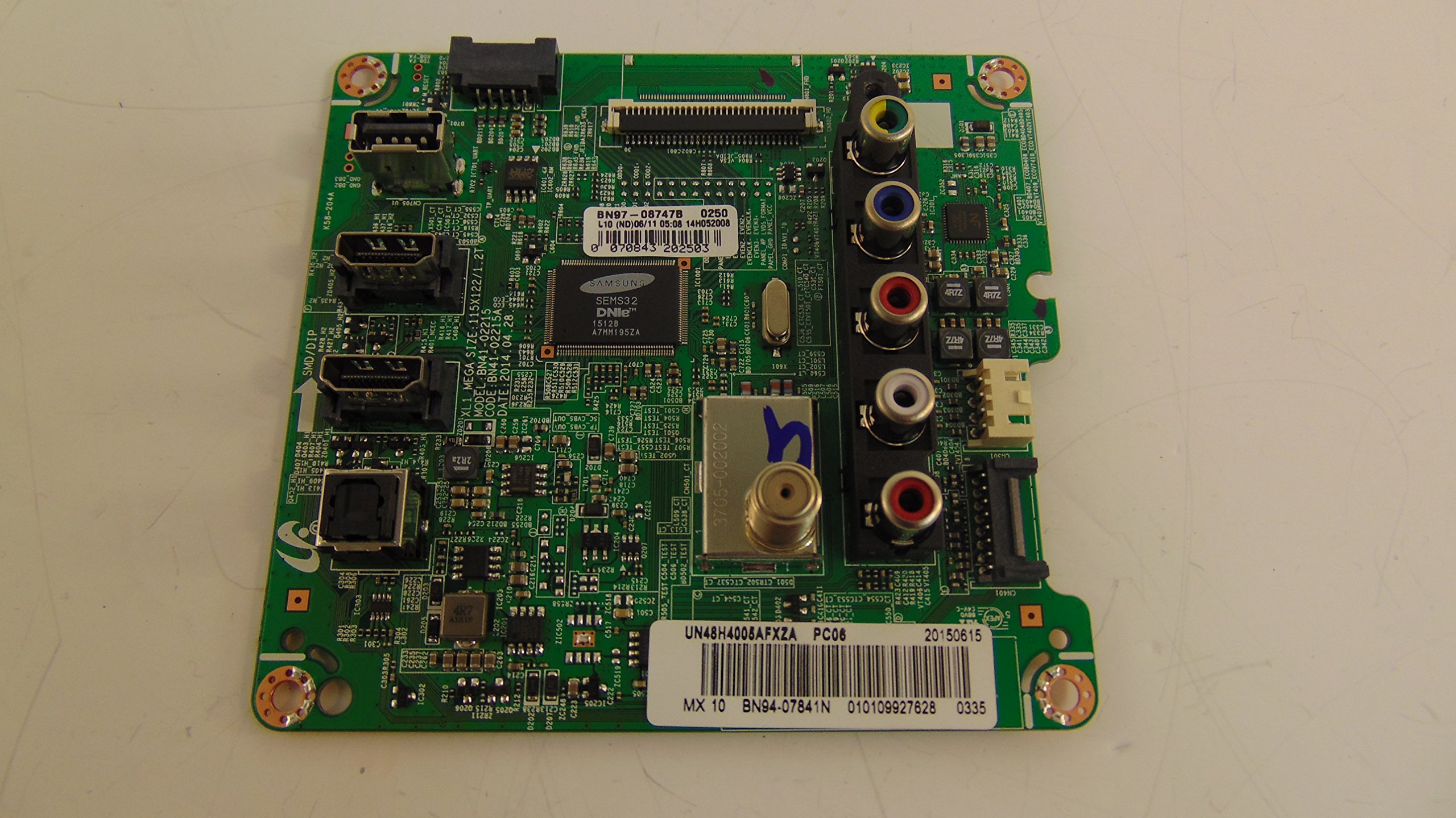Samsung UN48H4005AF UN48H4005AFXZA Main Board BN94-07841N BN97-08747B