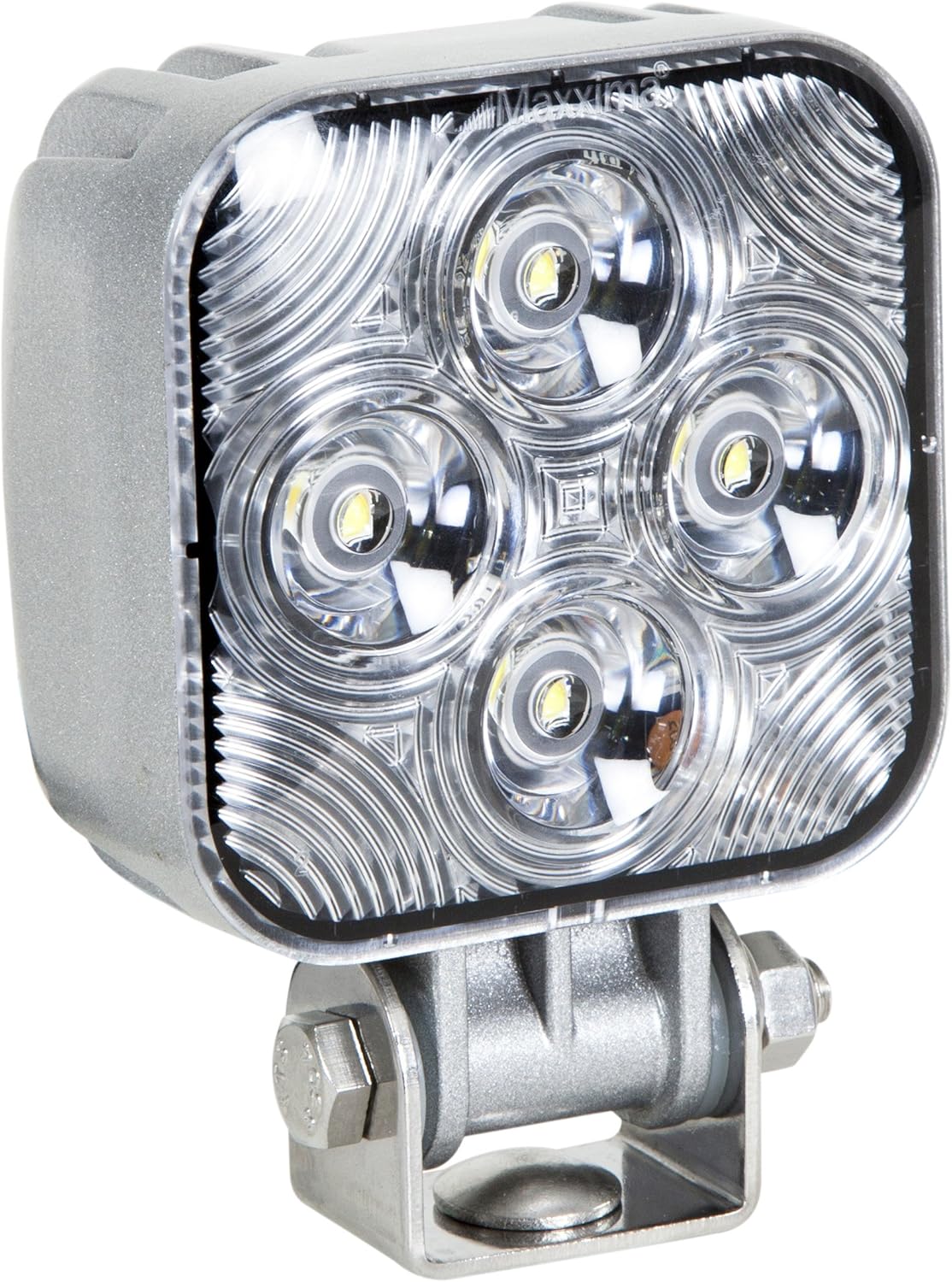 Maxxima MWL-20FB 4 LED Square Mini Flood & Focus Beam Work Light 800 Lumens