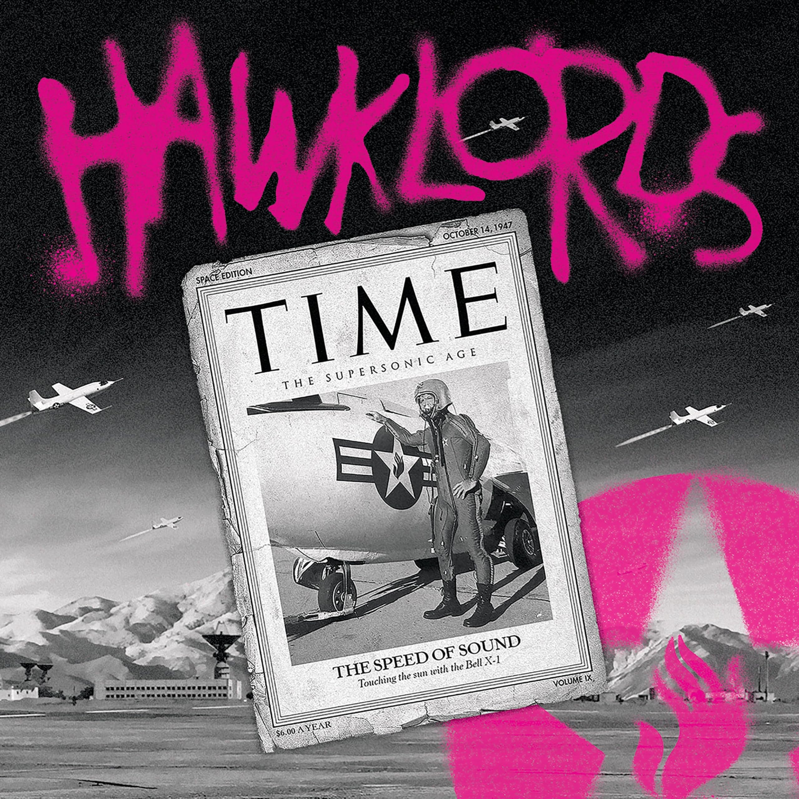 Hawklords - Time space rock cd album Ex / Ex condition