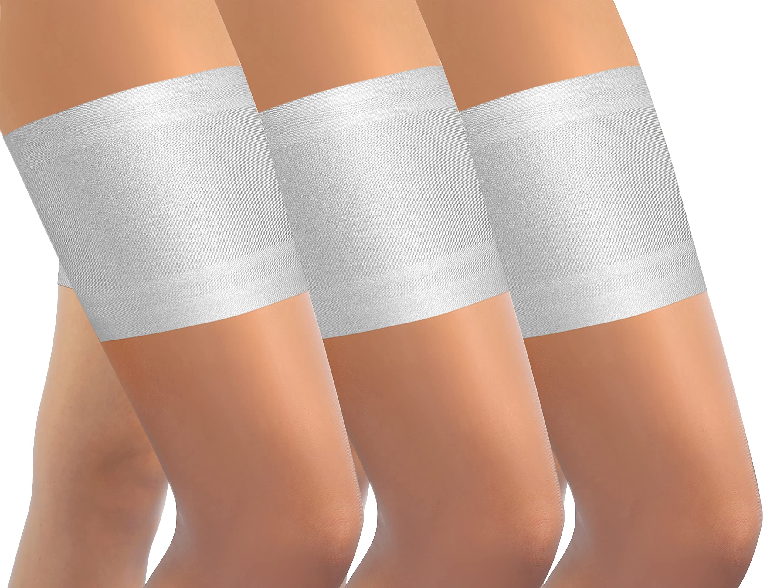 sesto senso Bandes de Cuisses Protège-Cuisse Elastiques Antidérapant Silicone Bande Dentelle Lisses