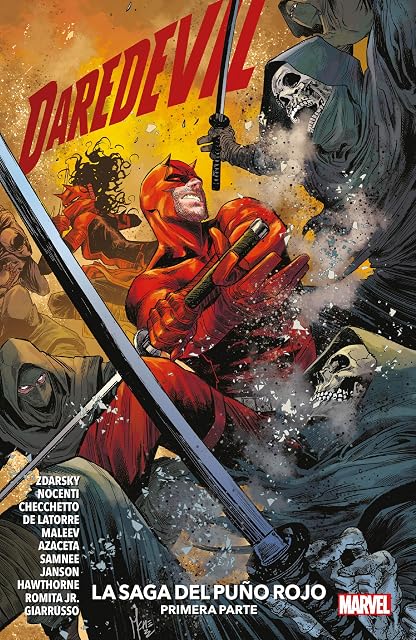 Portada de Daredevil 10 la Saga del Puño Rojo Marvel Premiere