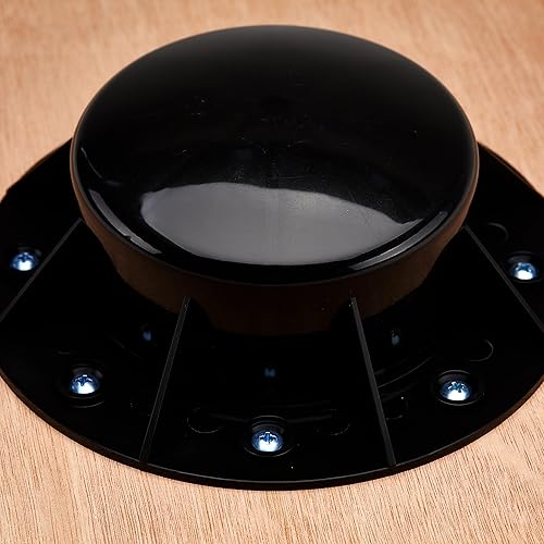 Miniatura 5 de Tabla de equilibrio de madera antideslizante de 15.7 pulgadas para estabilidad, ejercicio, fuerza, flexibilidad, entrenamiento de fisioterapia